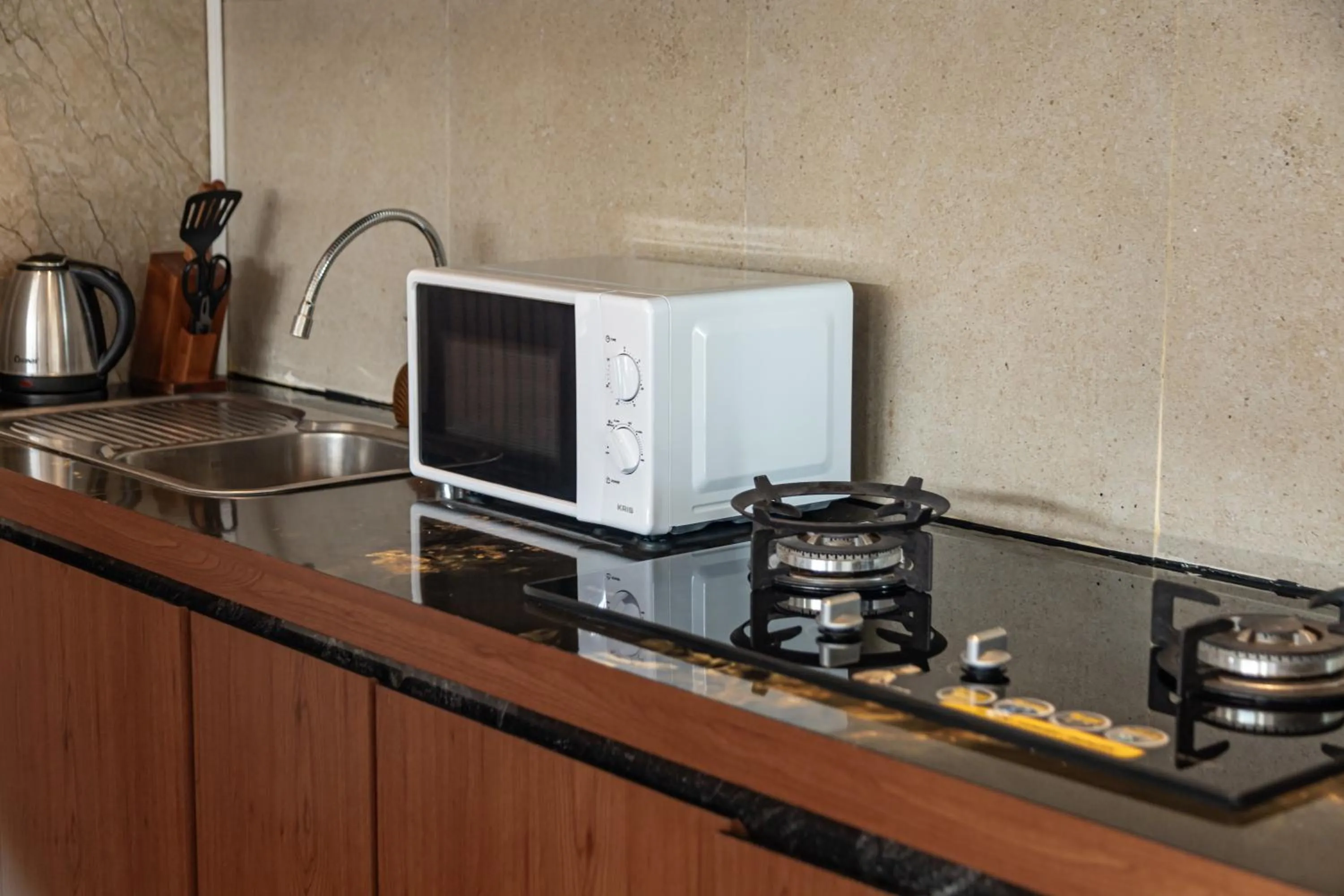 kitchen in Ubud Lestari Villa