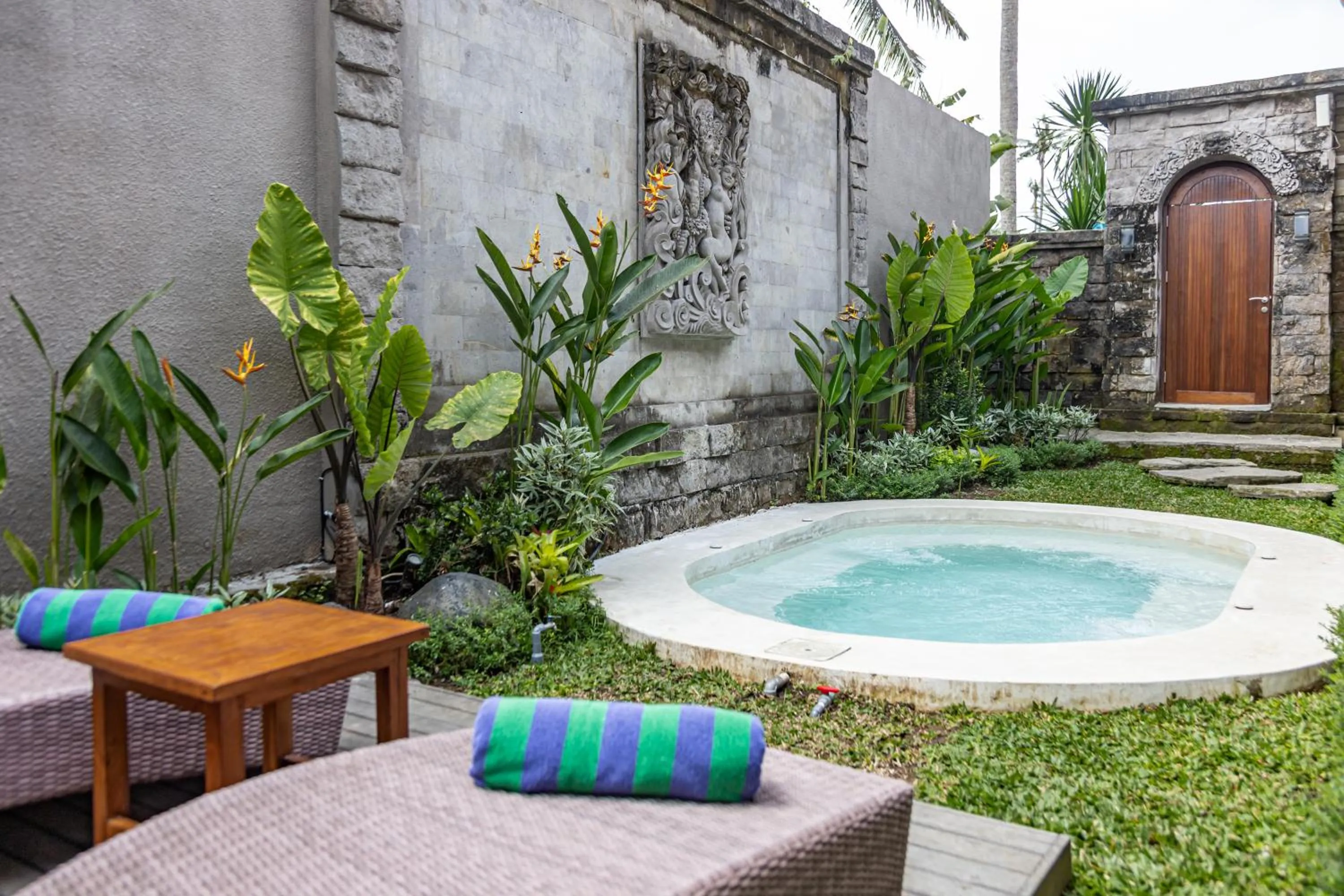 Garden view in Ubud Lestari Villa