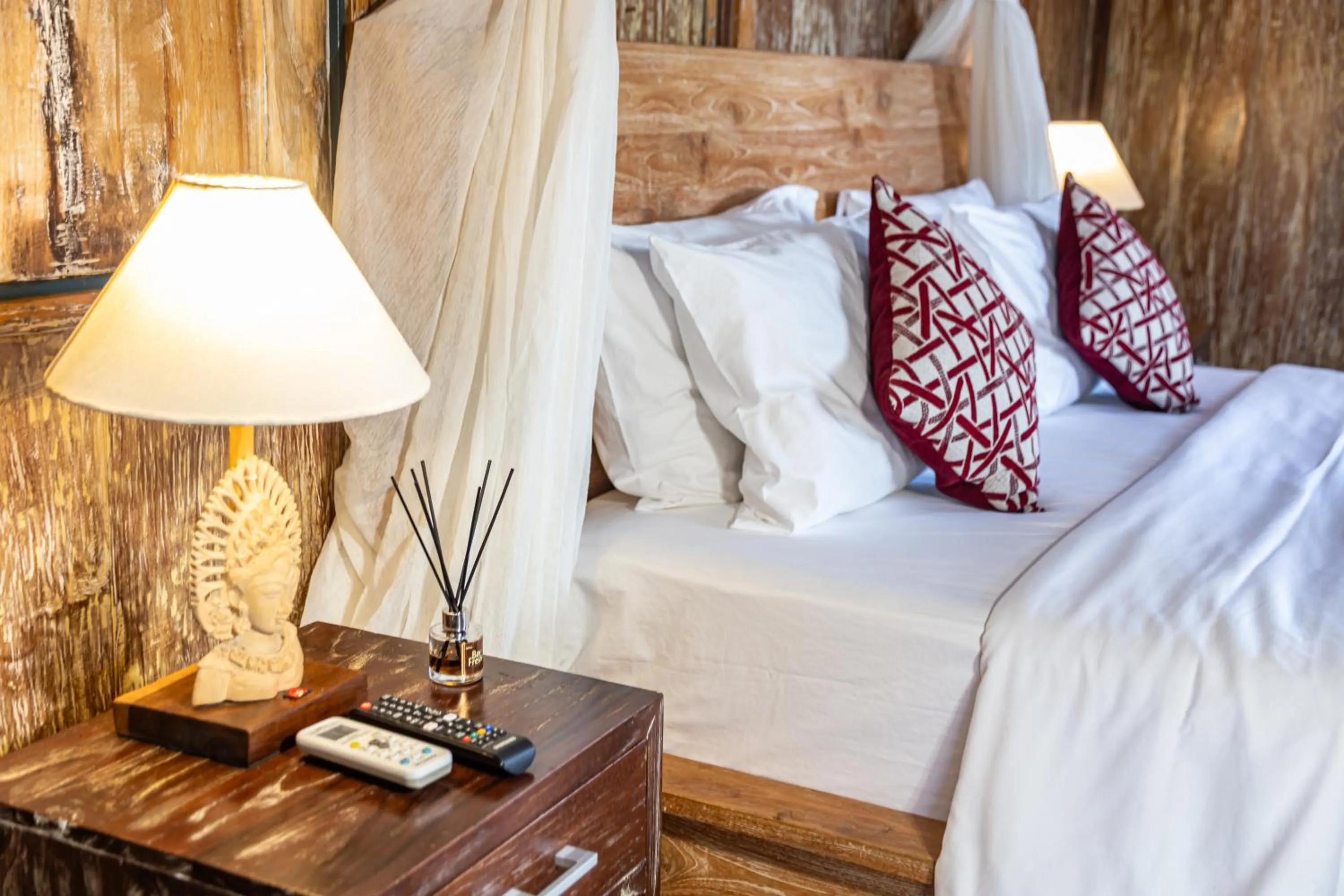 Bed in Ubud Lestari Villa