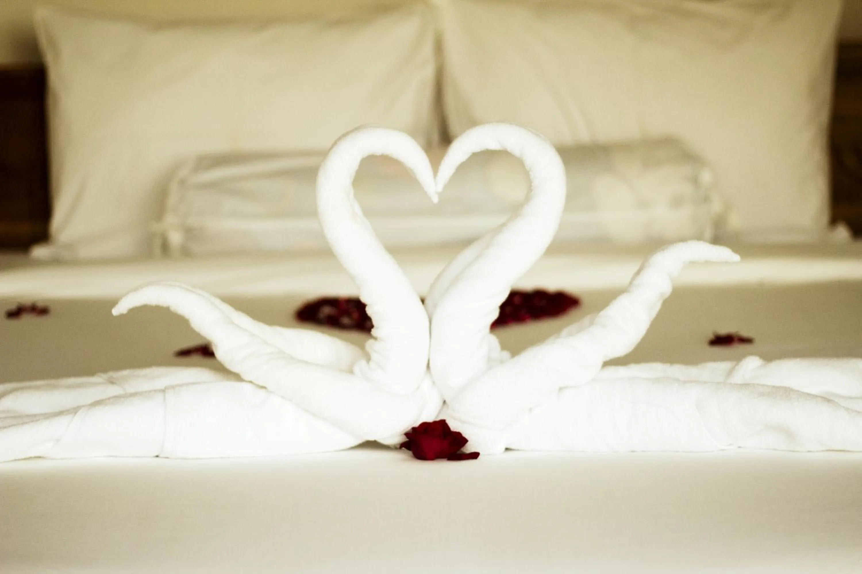 Bed in Ubud Lestari Villa