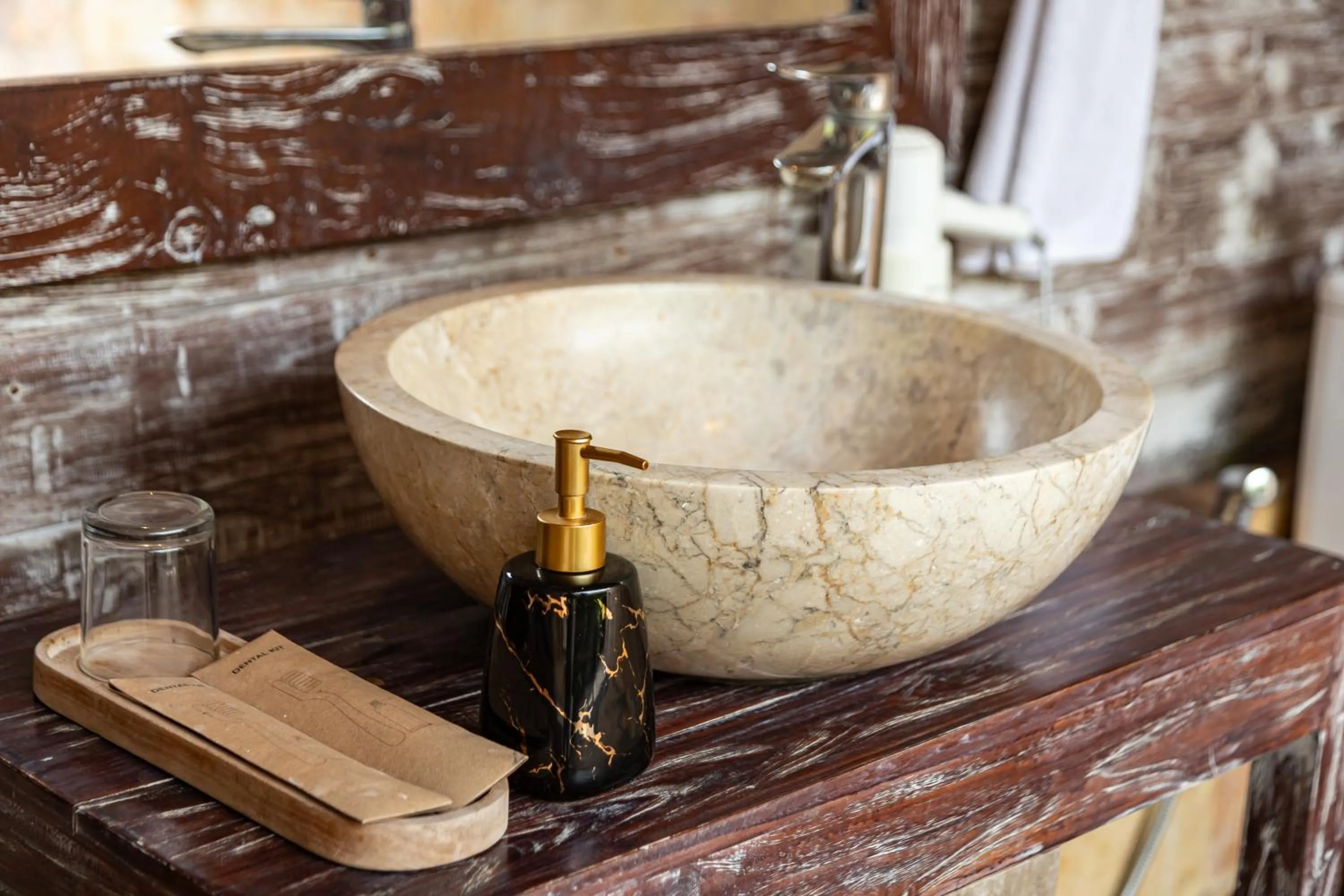 Open Air Bath in Ubud Lestari Villa