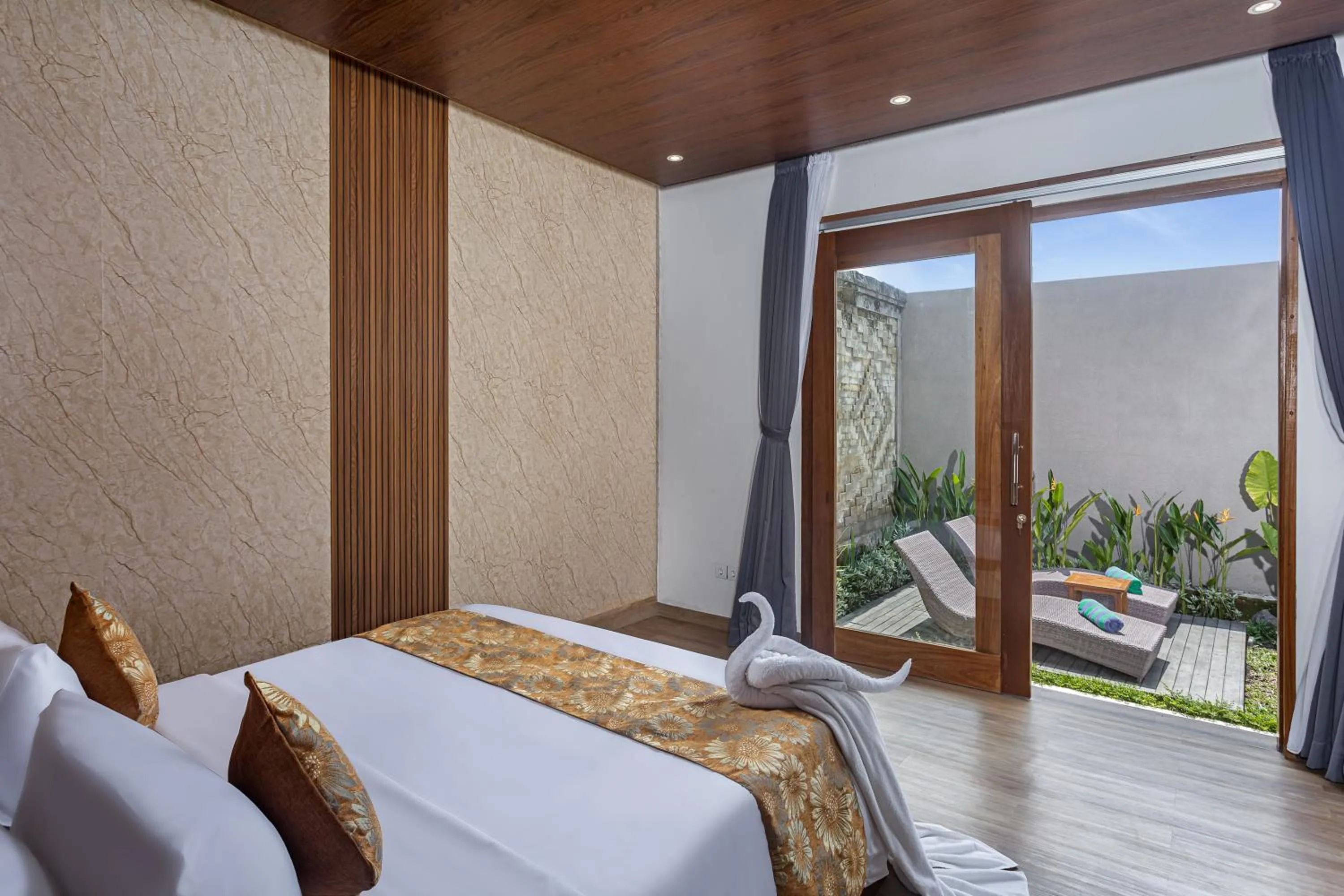 Bed in Ubud Lestari Villa