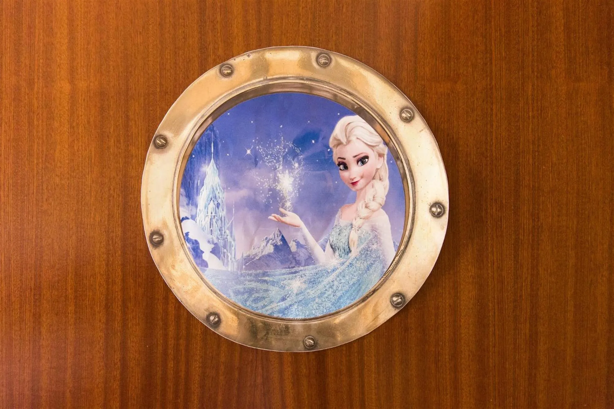 Decorative detail in Hotel Krone