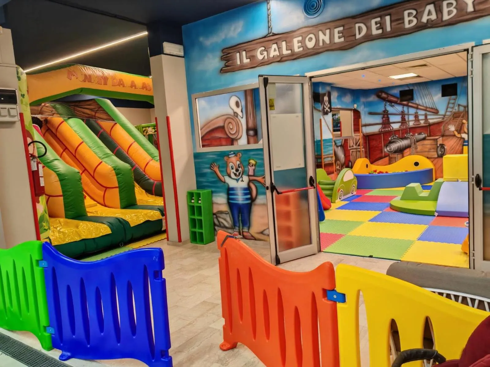 Children play ground in Hotel Krone