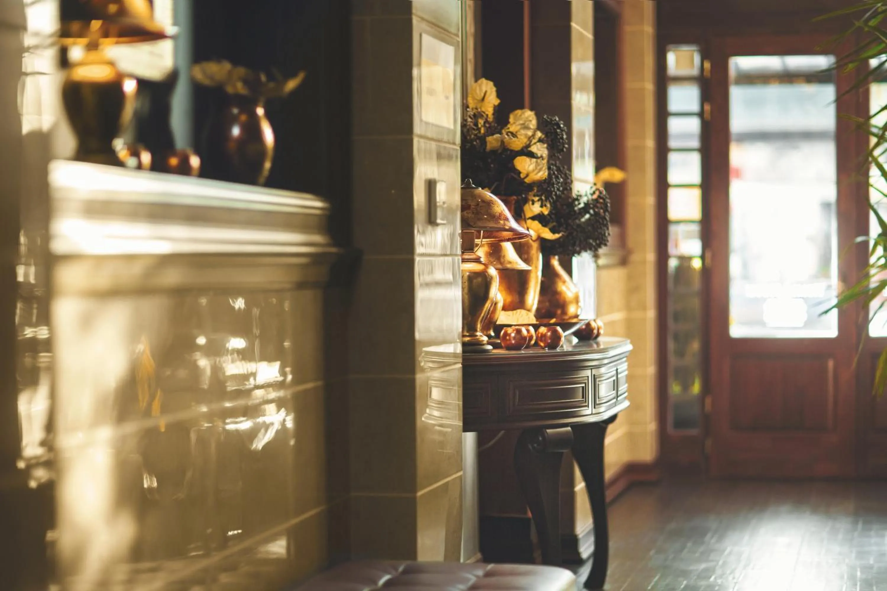 Lobby or reception in Komló Hotel Gyula