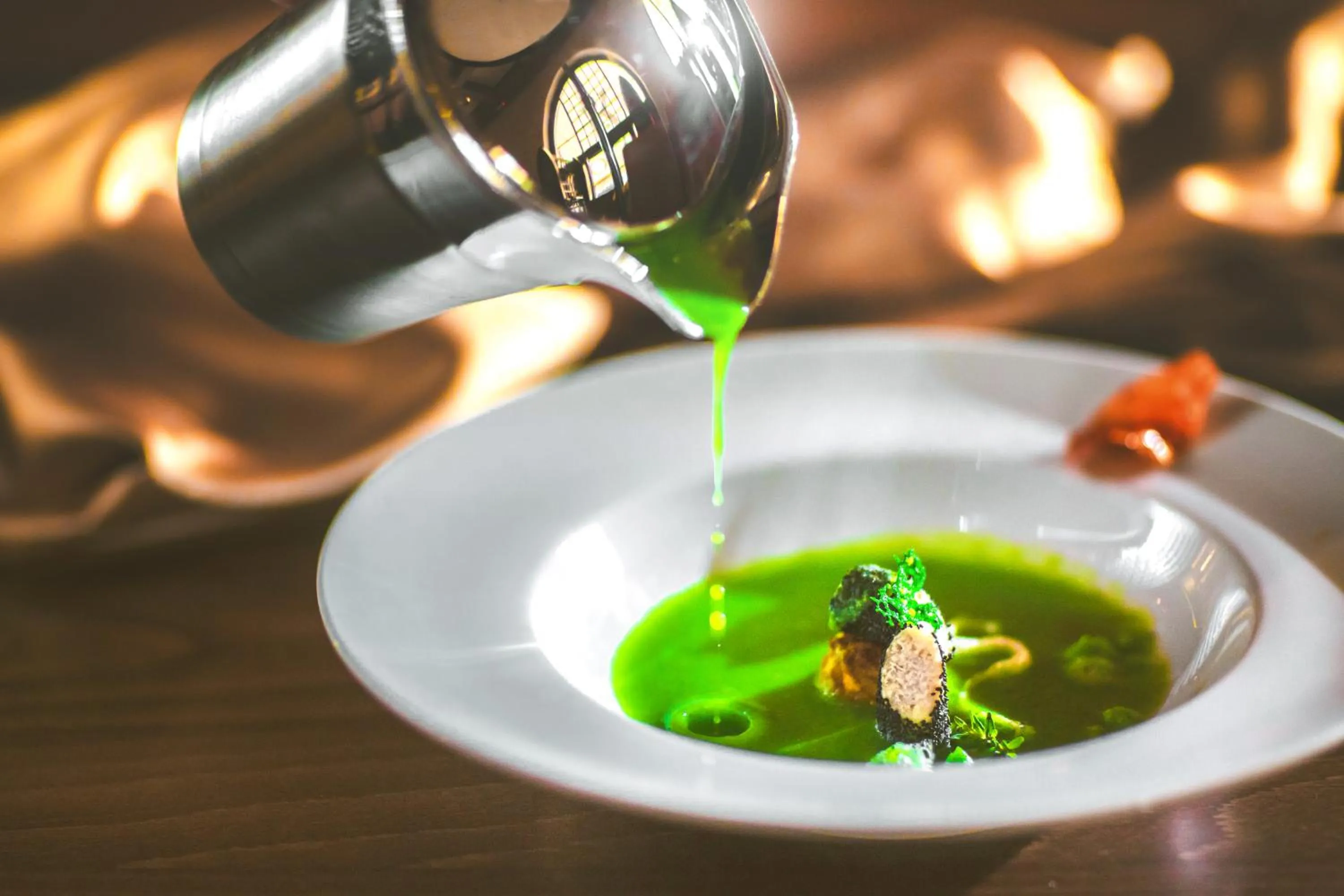 Food close-up in Komló Hotel Gyula