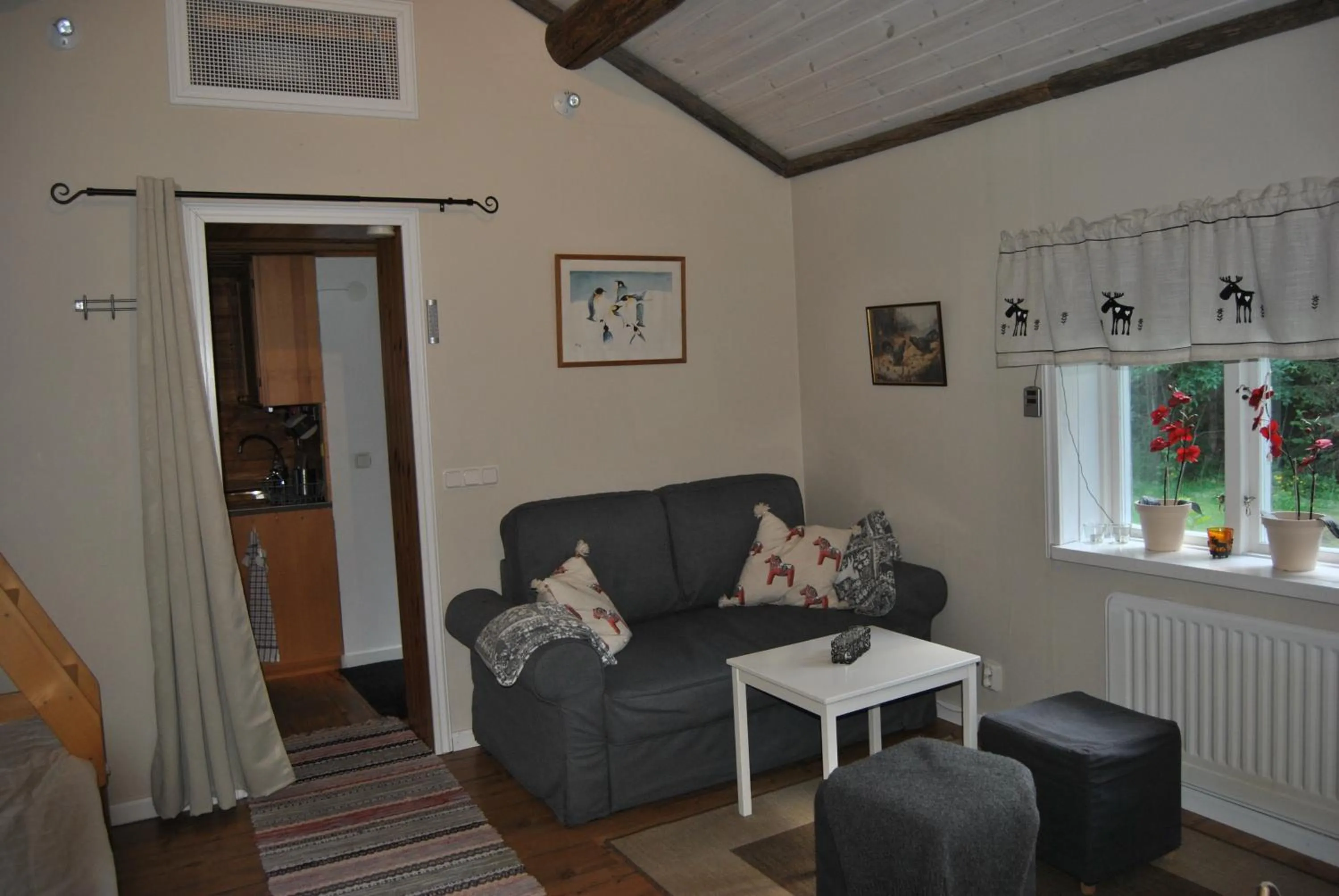 Living room in Orsastuguthyrning-Viborg
