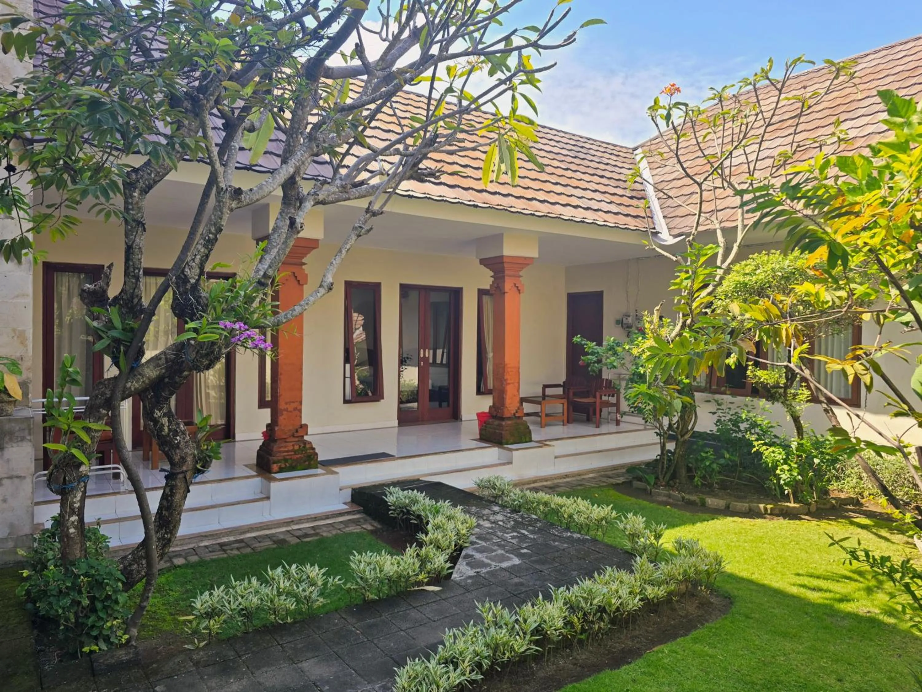 Garden in Keke Homestay Sanur
