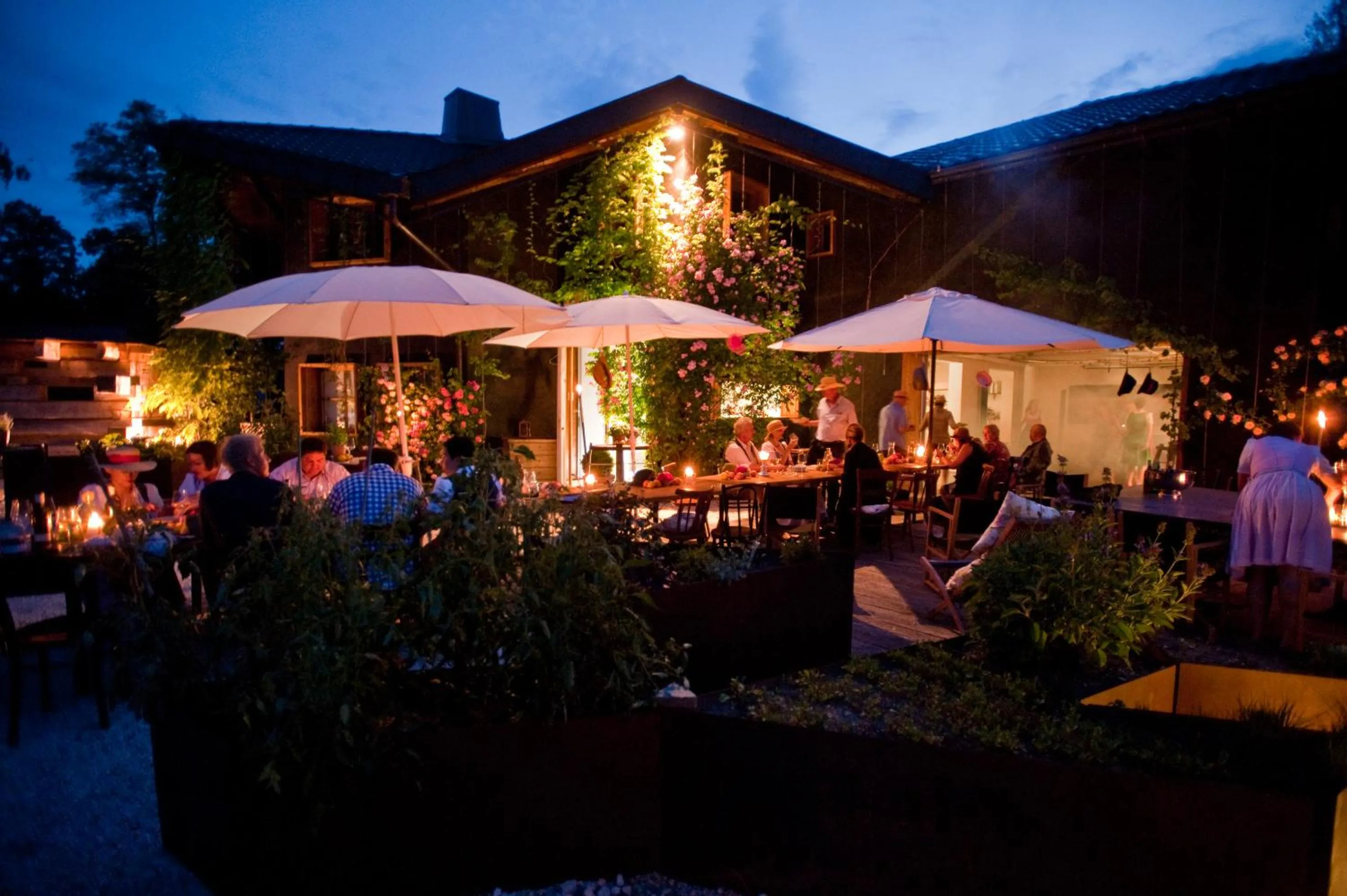 Patio in Bio Weingut Georgium