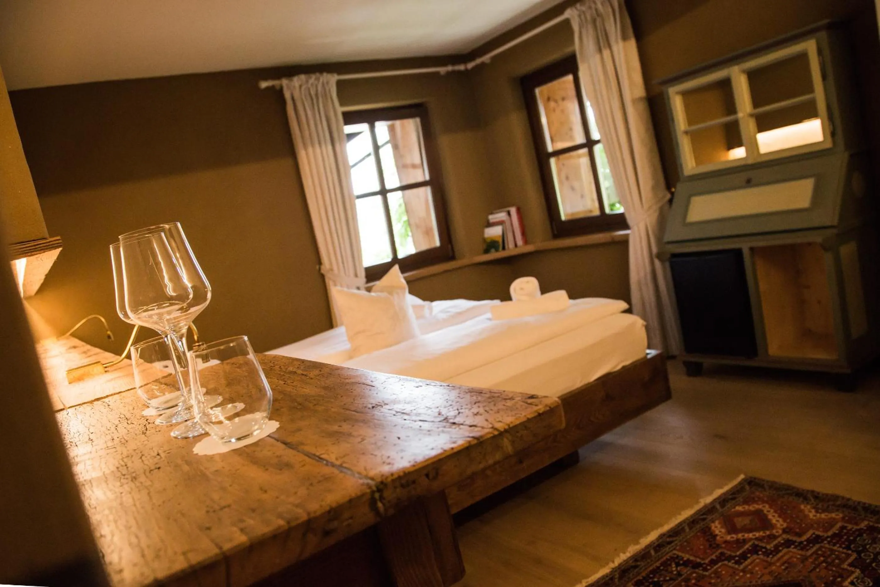 Bed in Bio Weingut Georgium