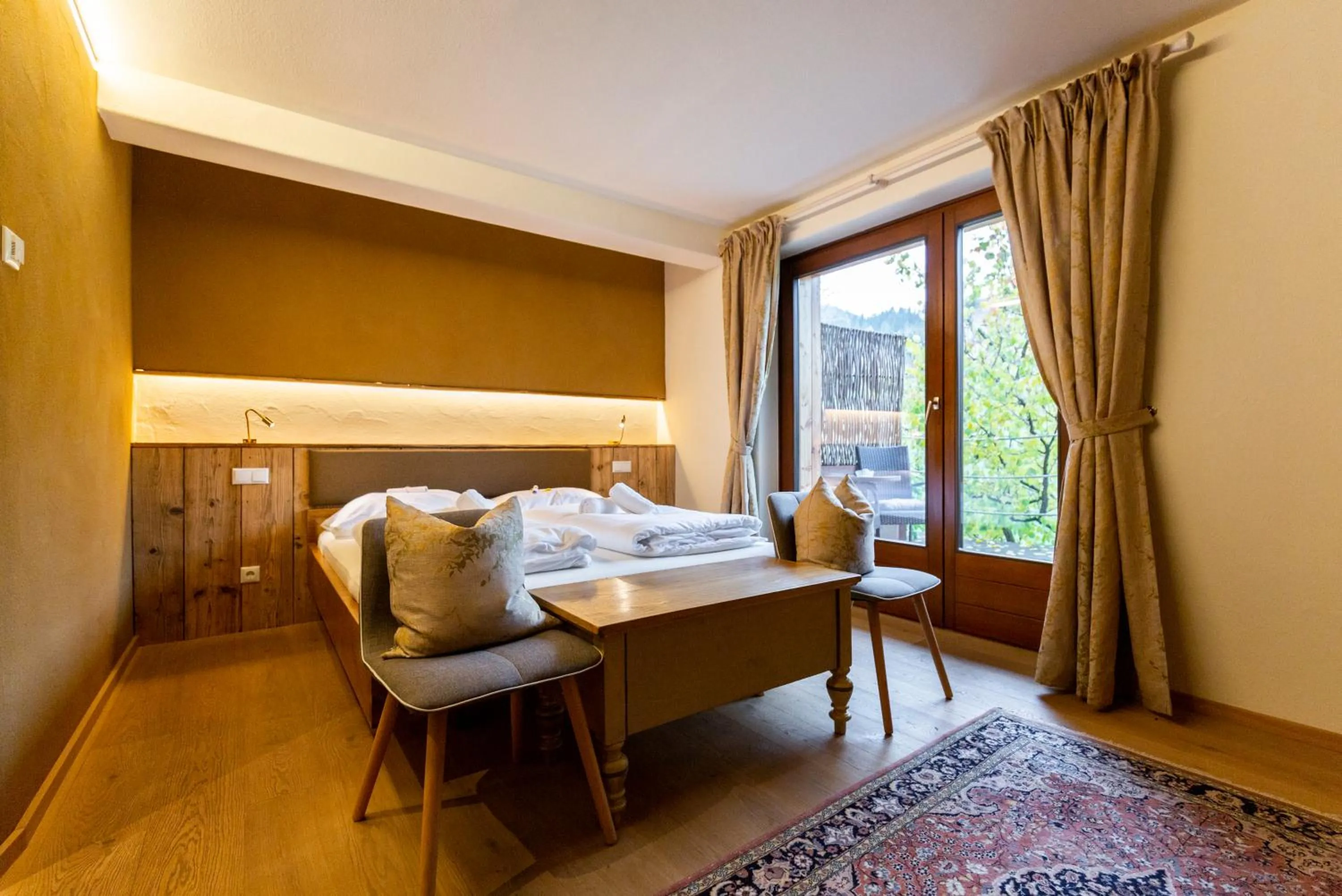 Bed in Bio Weingut Georgium