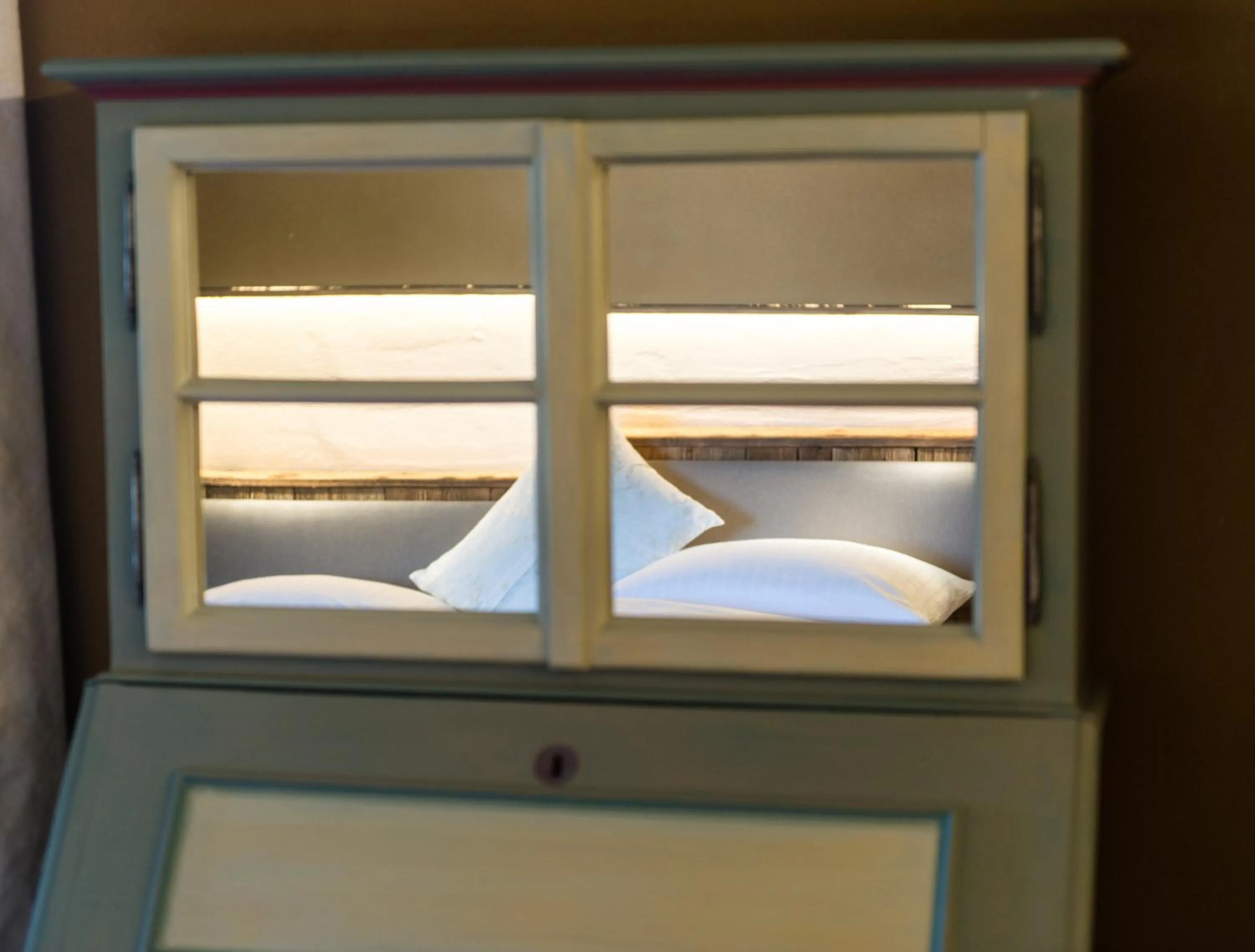 Decorative detail, Bed in Bio Weingut Georgium