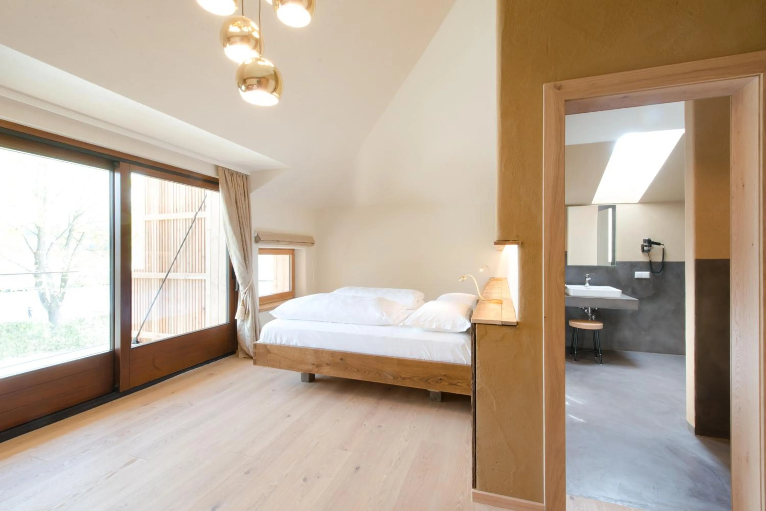 Bed in Bio Weingut Georgium