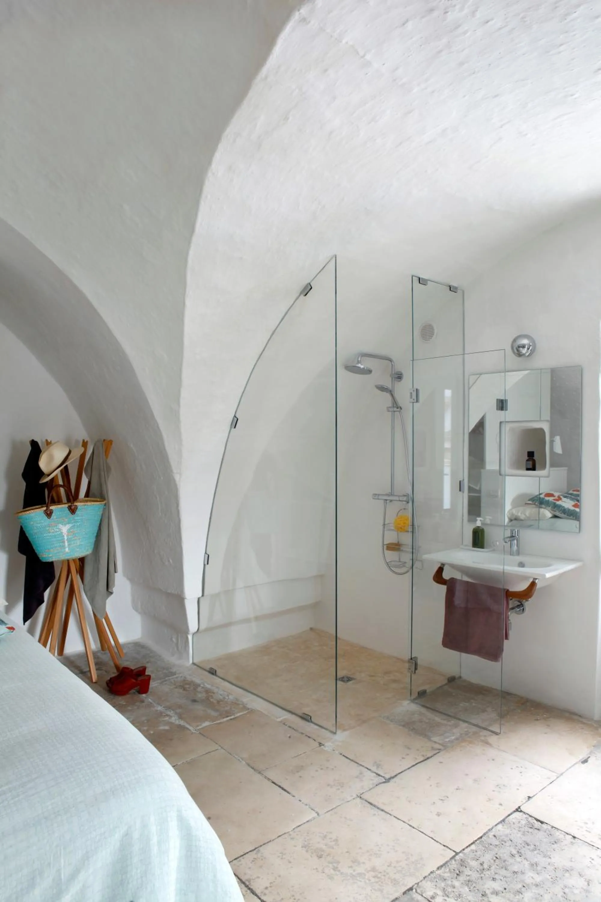 Shower in Palazzina Alchimia