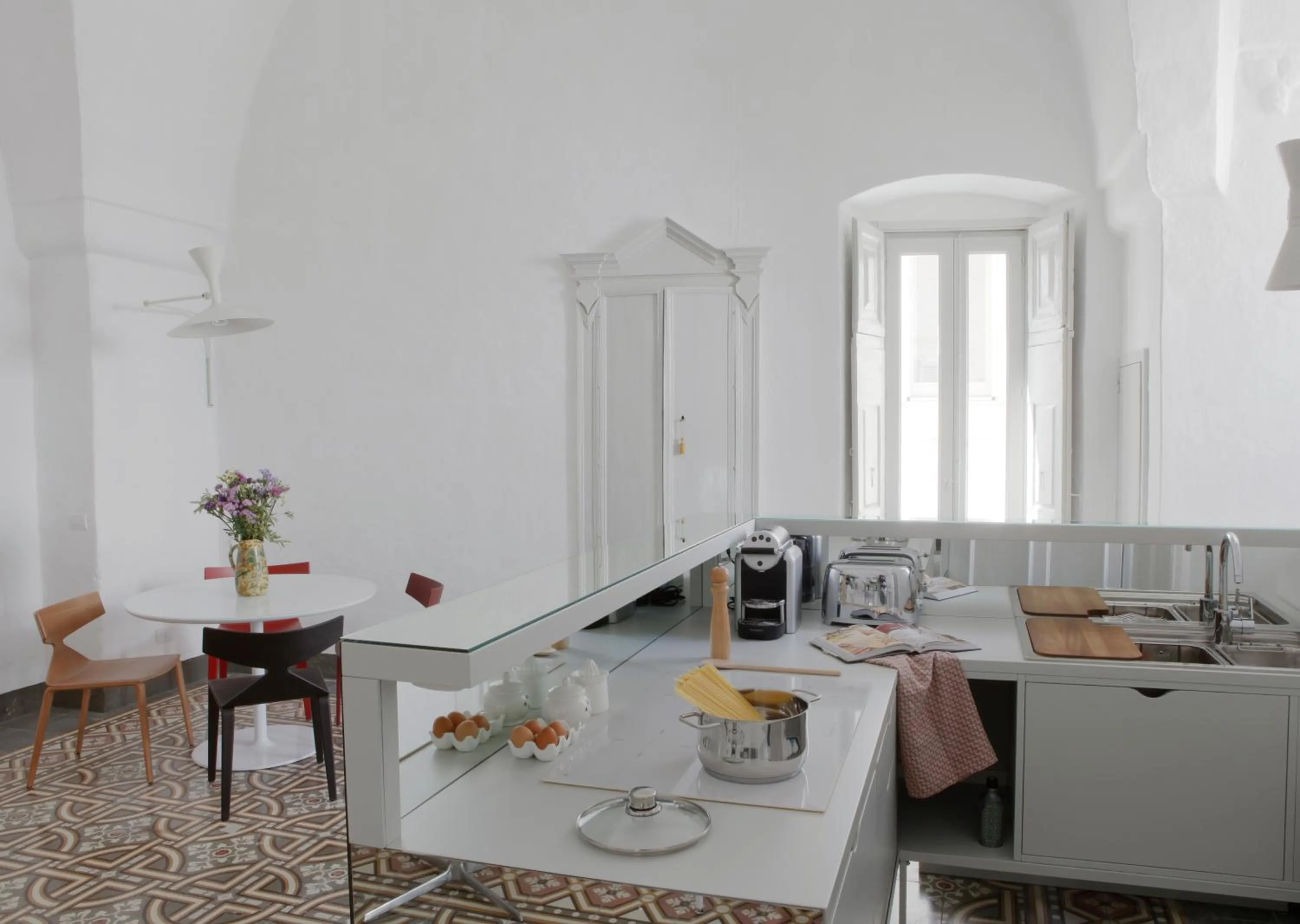 Kitchen or kitchenette in Palazzina Alchimia