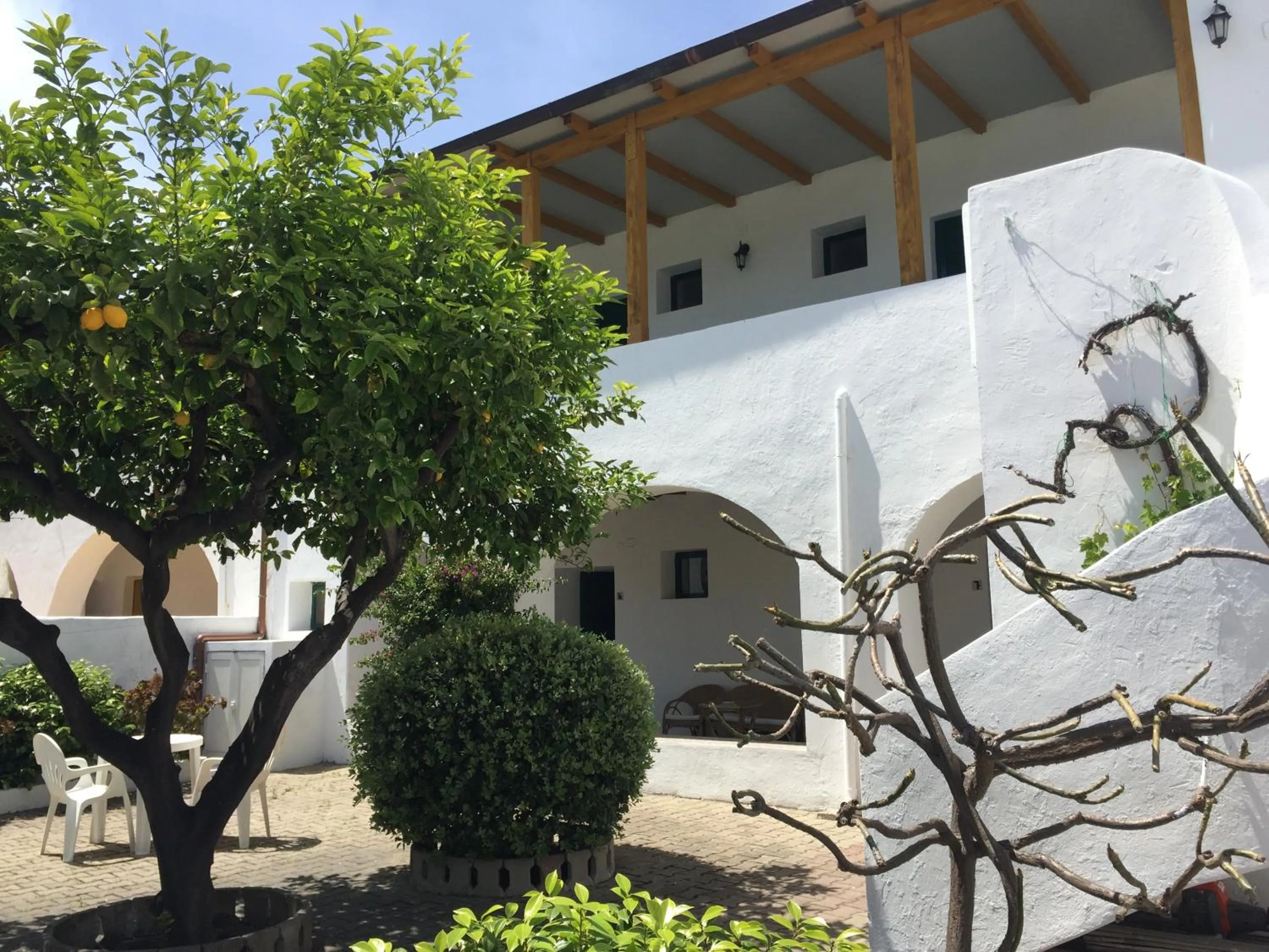 Patio in Villa Petrusa
