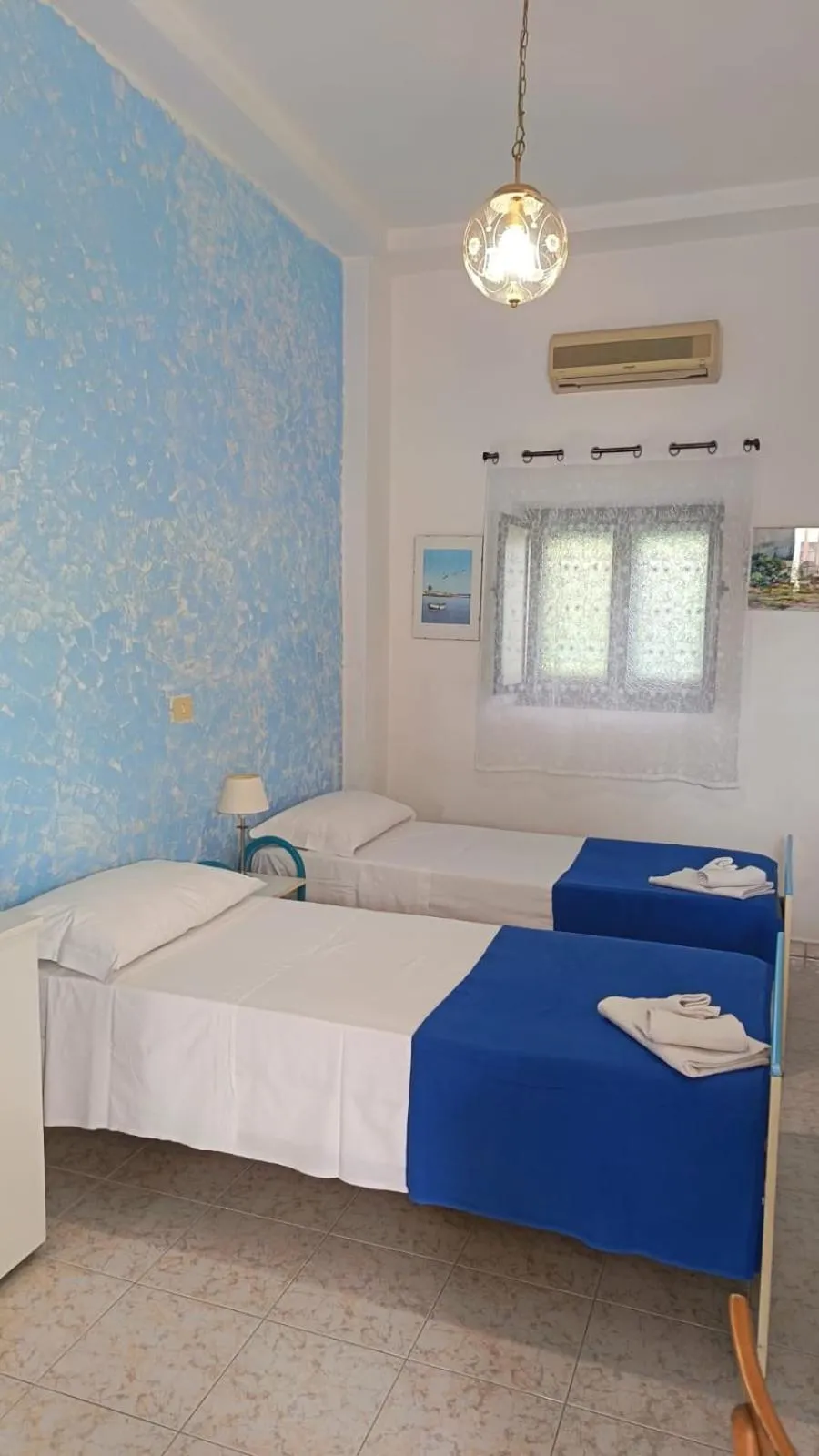 Bed in Villa Petrusa