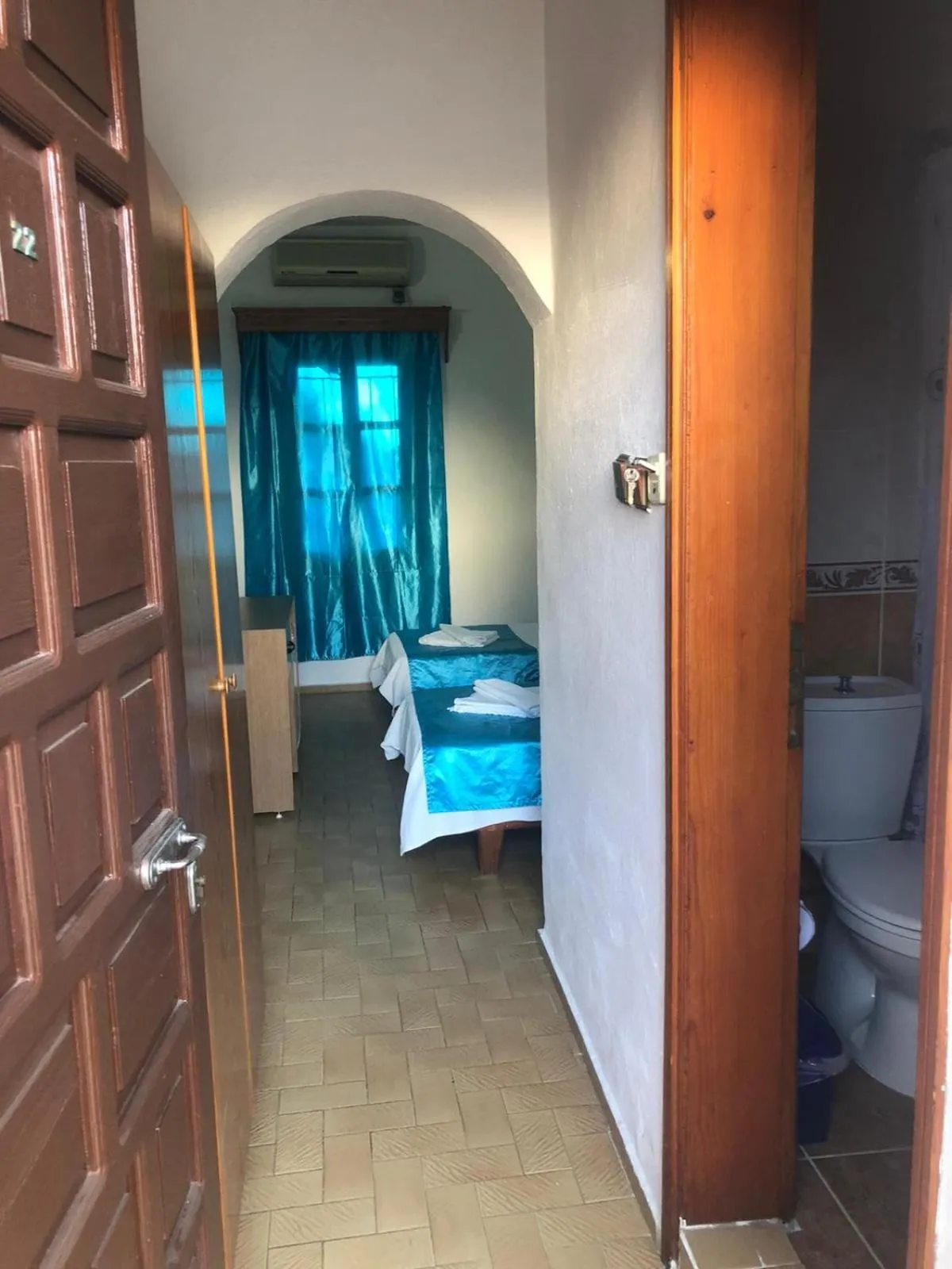 Bed in Ali Baba Hotel Gümbet