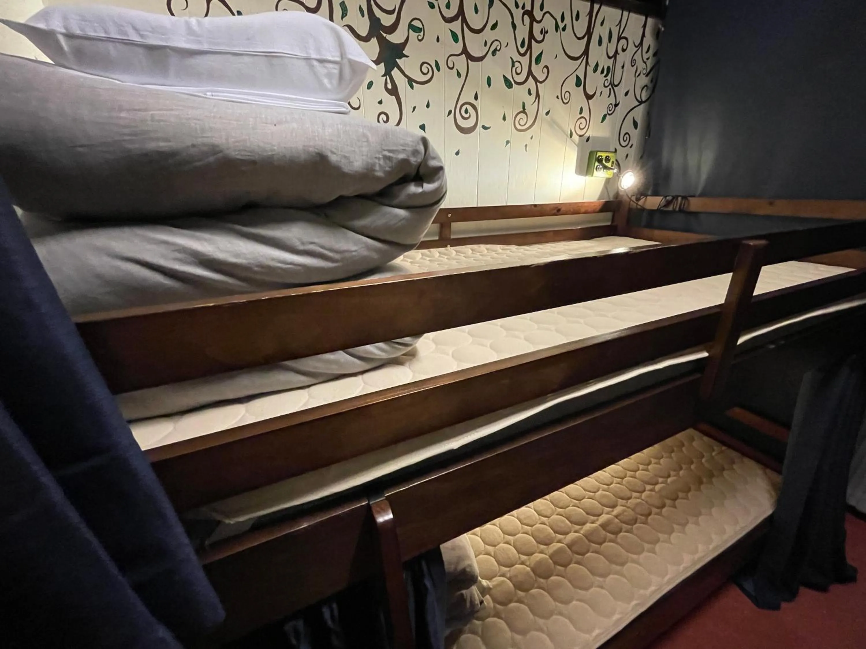 Bed in Air Osaka Hostel