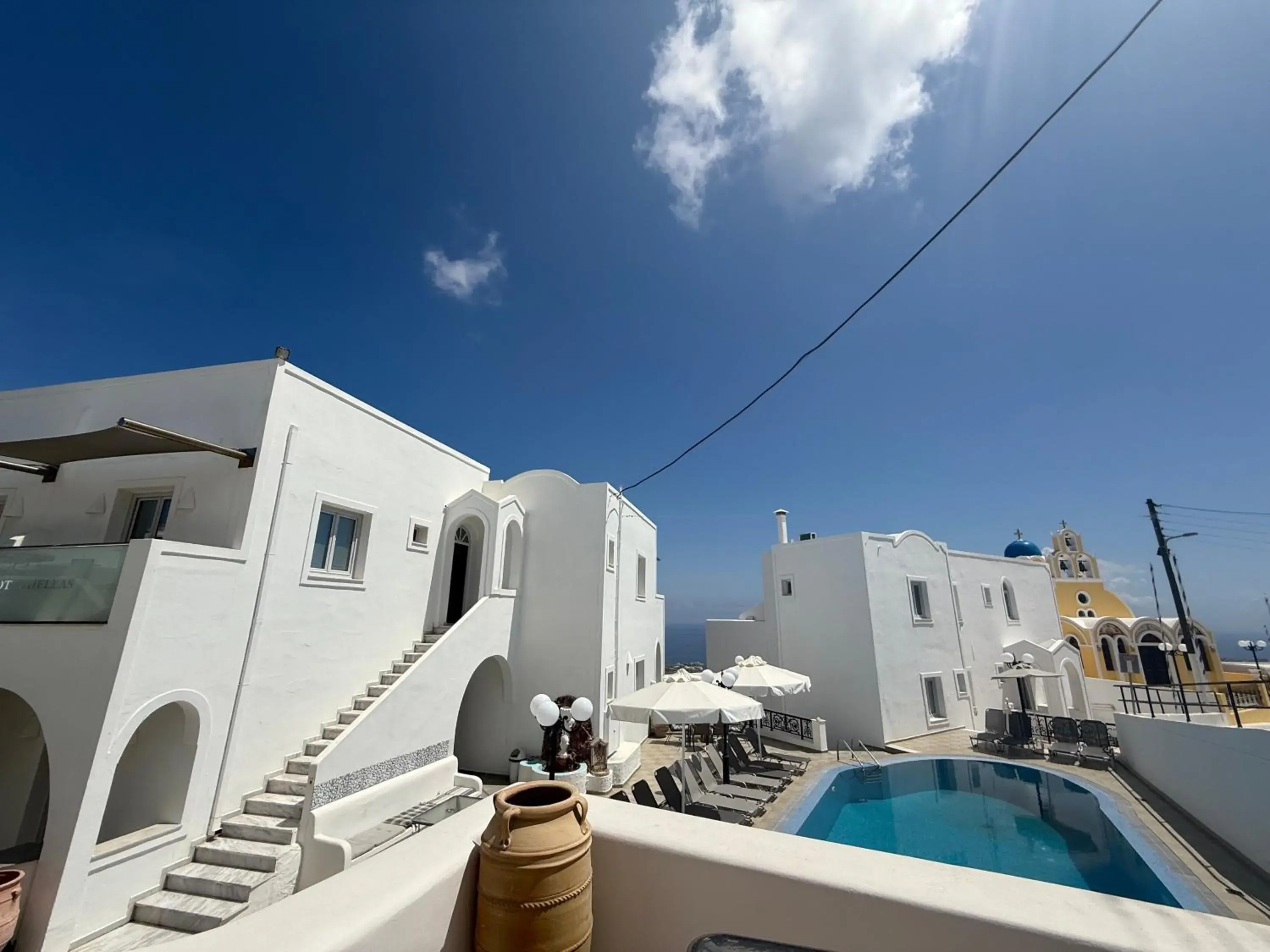 Property building in Hotel Hellas Property building in Hotel Hellas