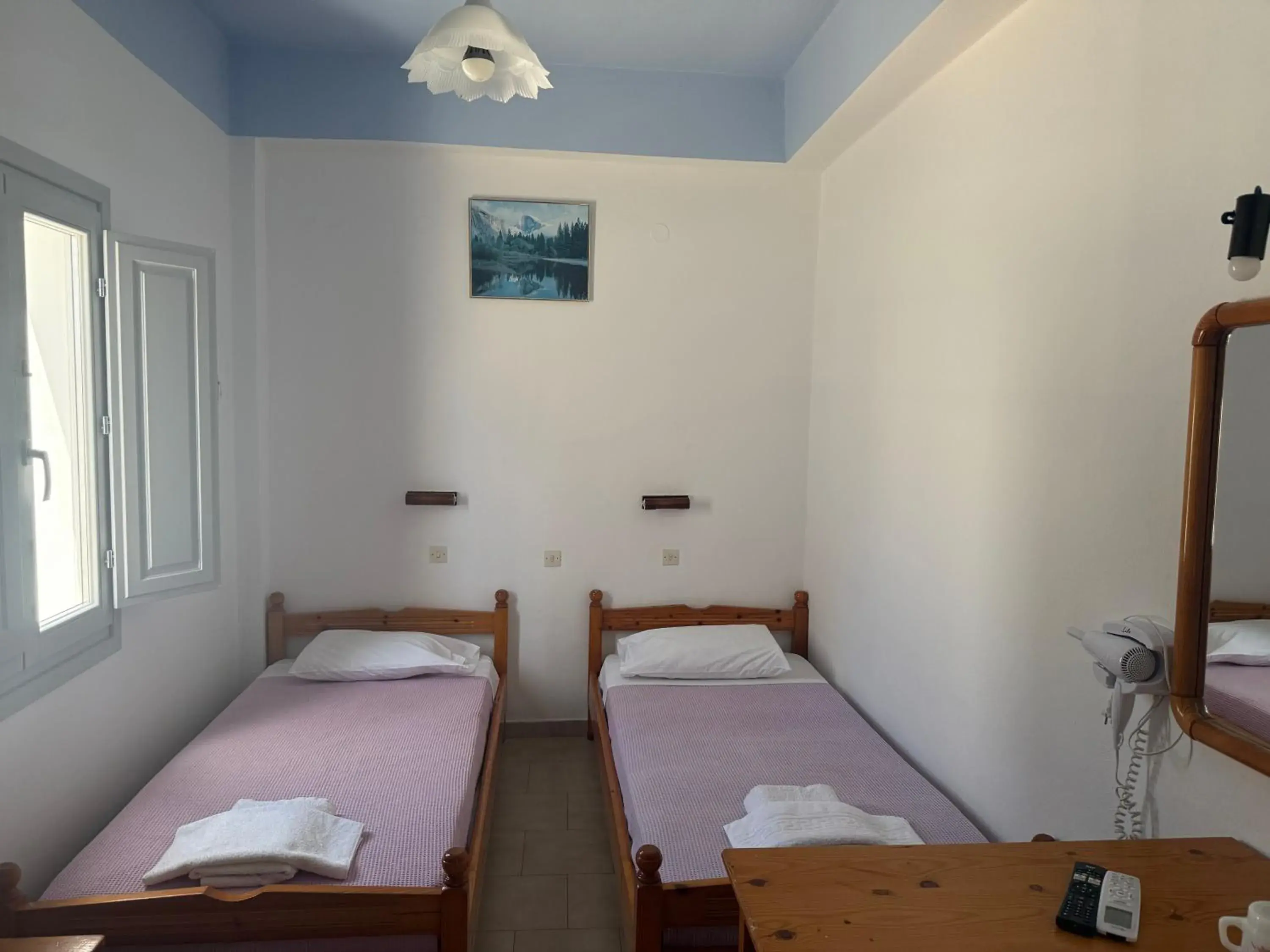 Bed in Hotel Hellas Bed in Hotel Hellas