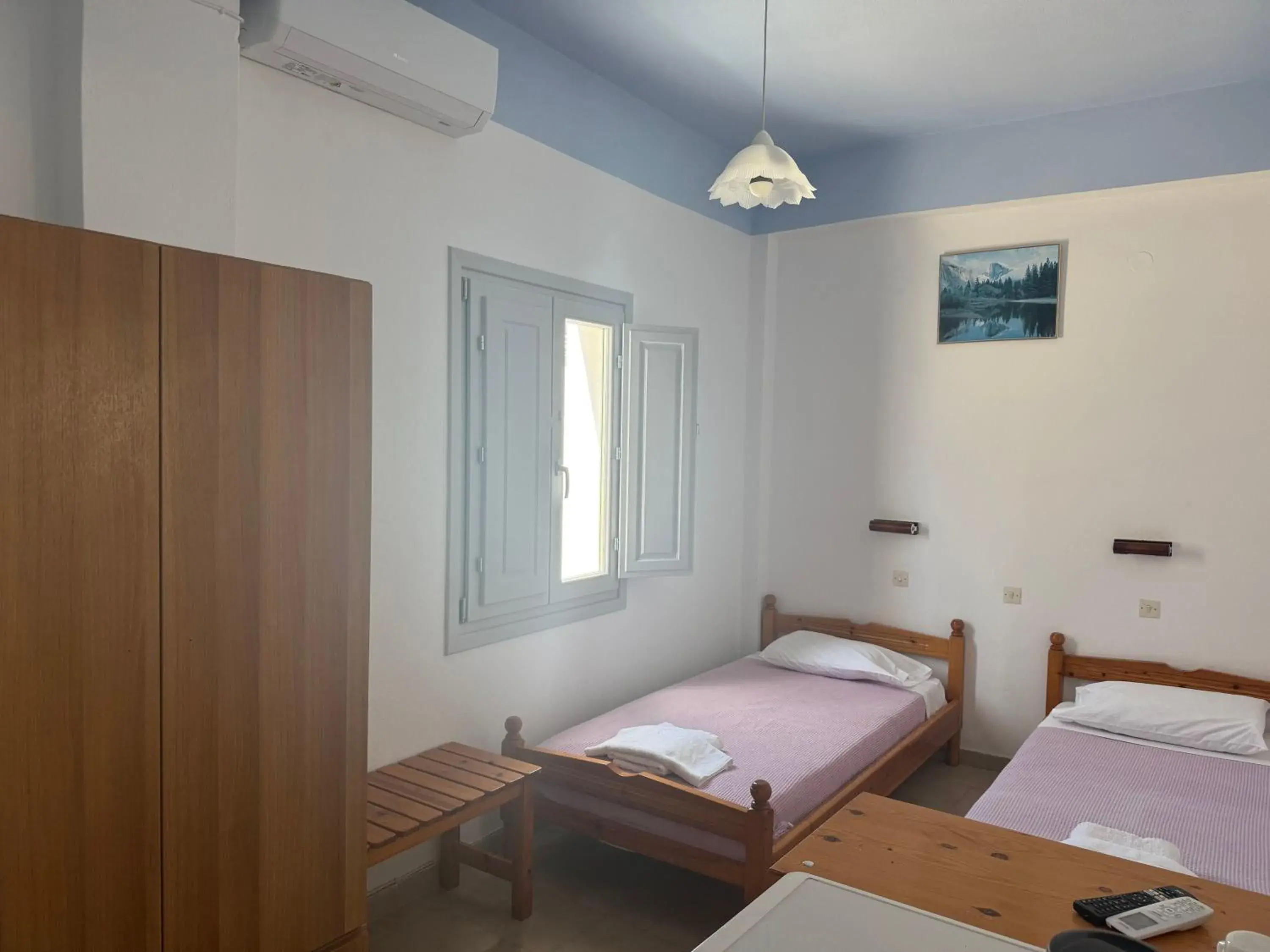 Bed in Hotel Hellas Bed in Hotel Hellas