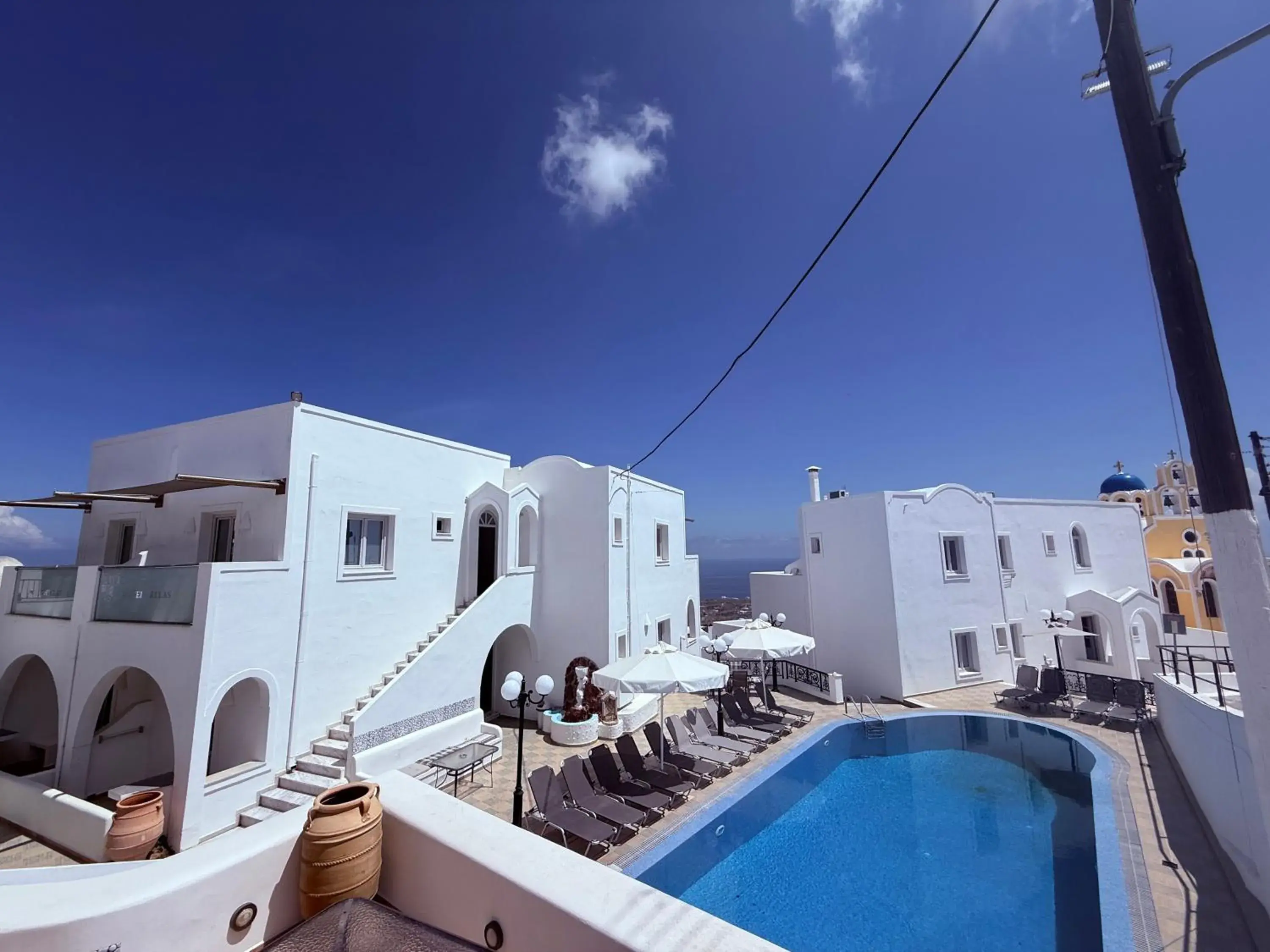 Property building in Hotel Hellas Property building in Hotel Hellas