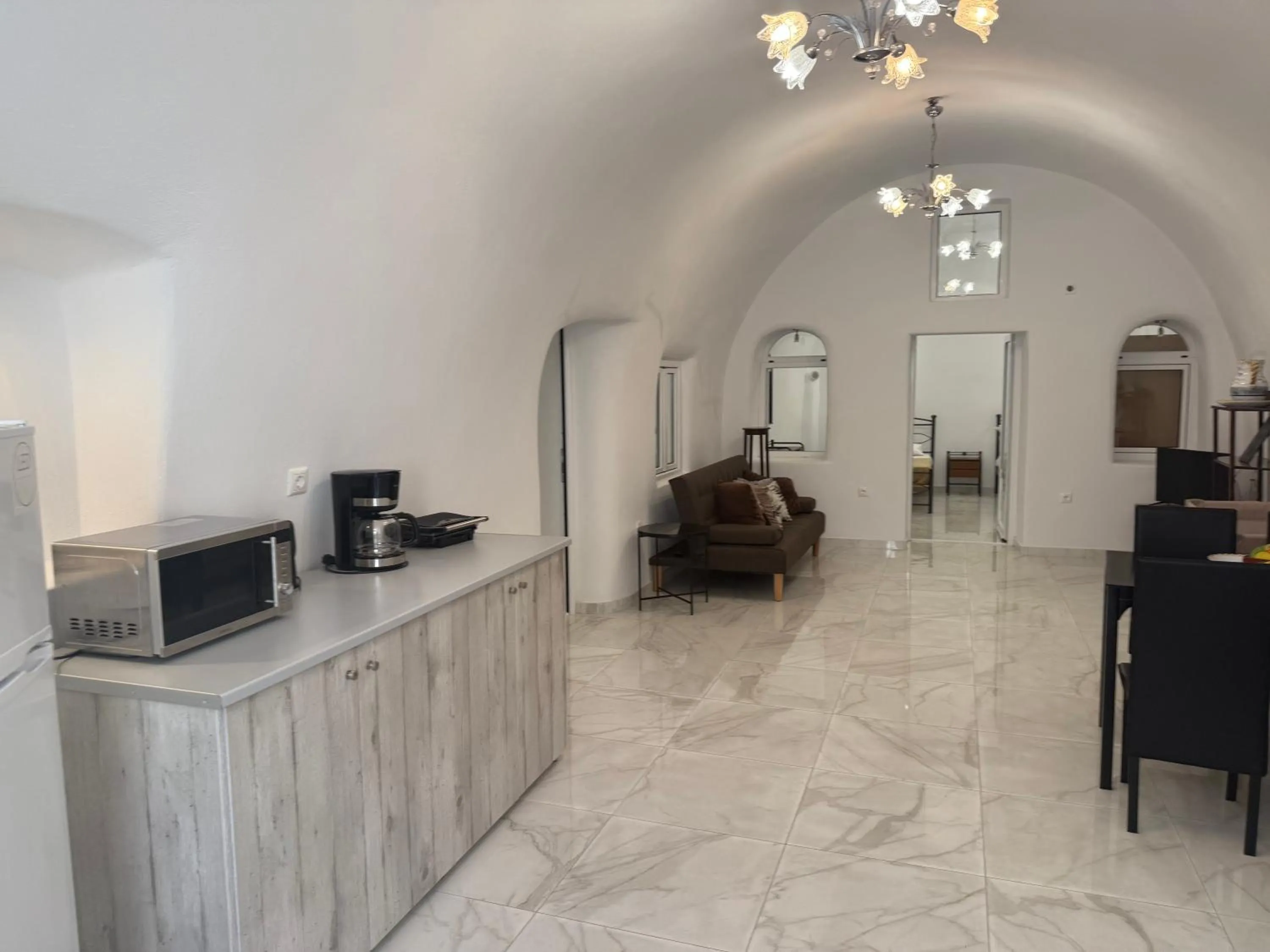 kitchen in Hotel Hellas