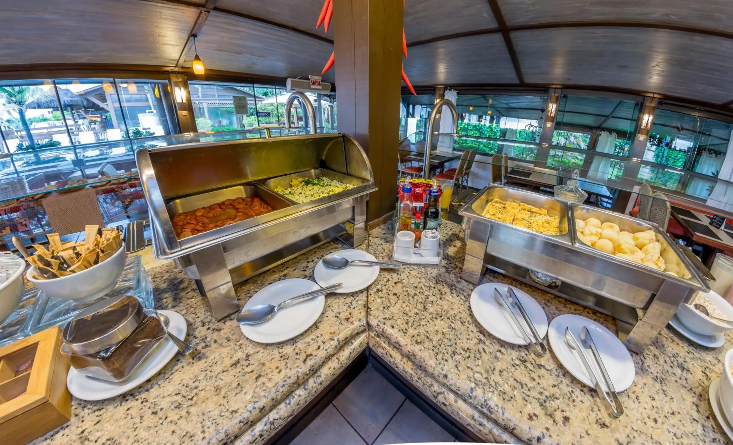 Breakfast in Costa Norte Ingleses Hotel Breakfast in Costa Norte Ingleses Hotel