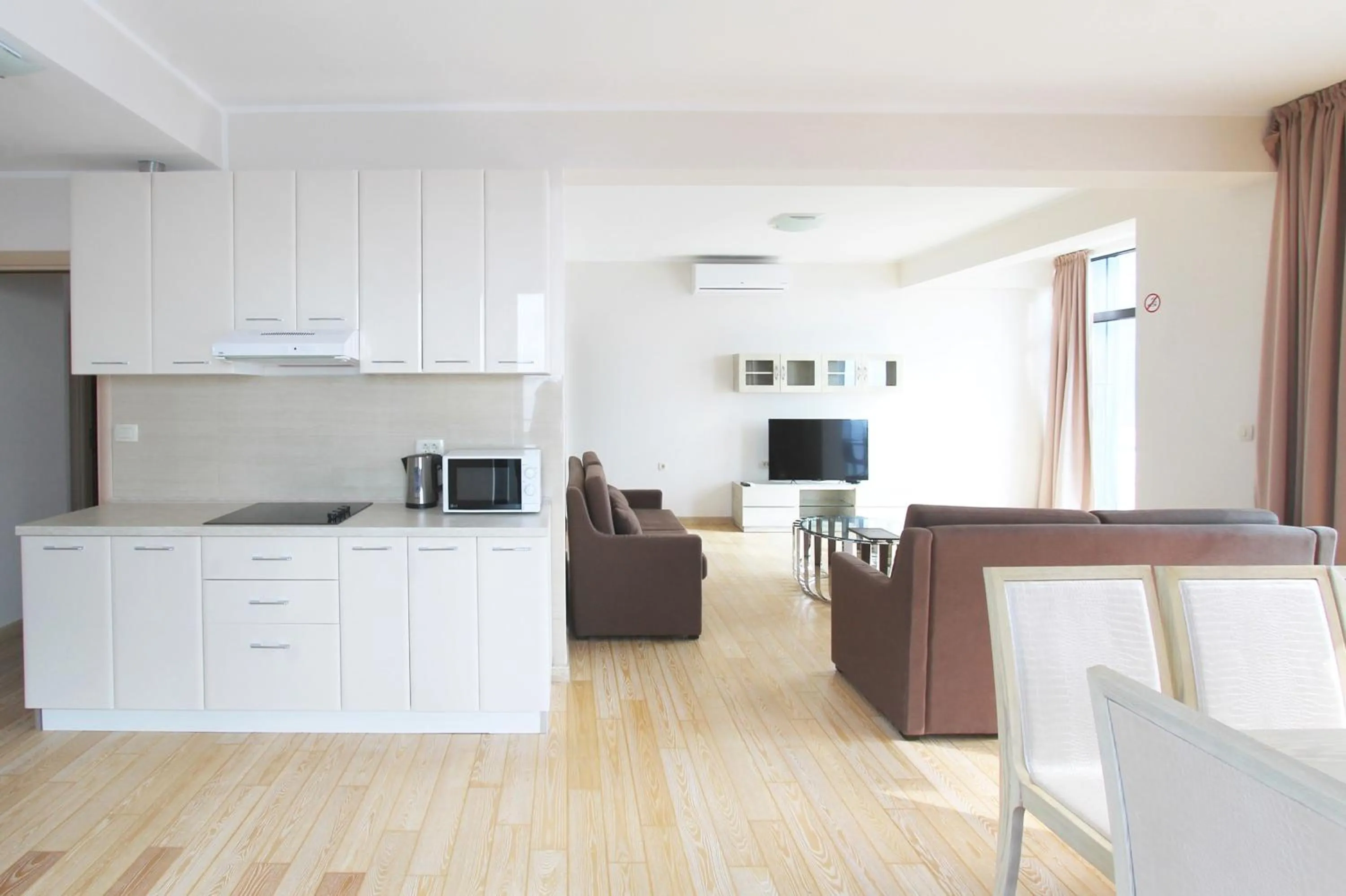 Kitchen or kitchenette in Apartments Aqua