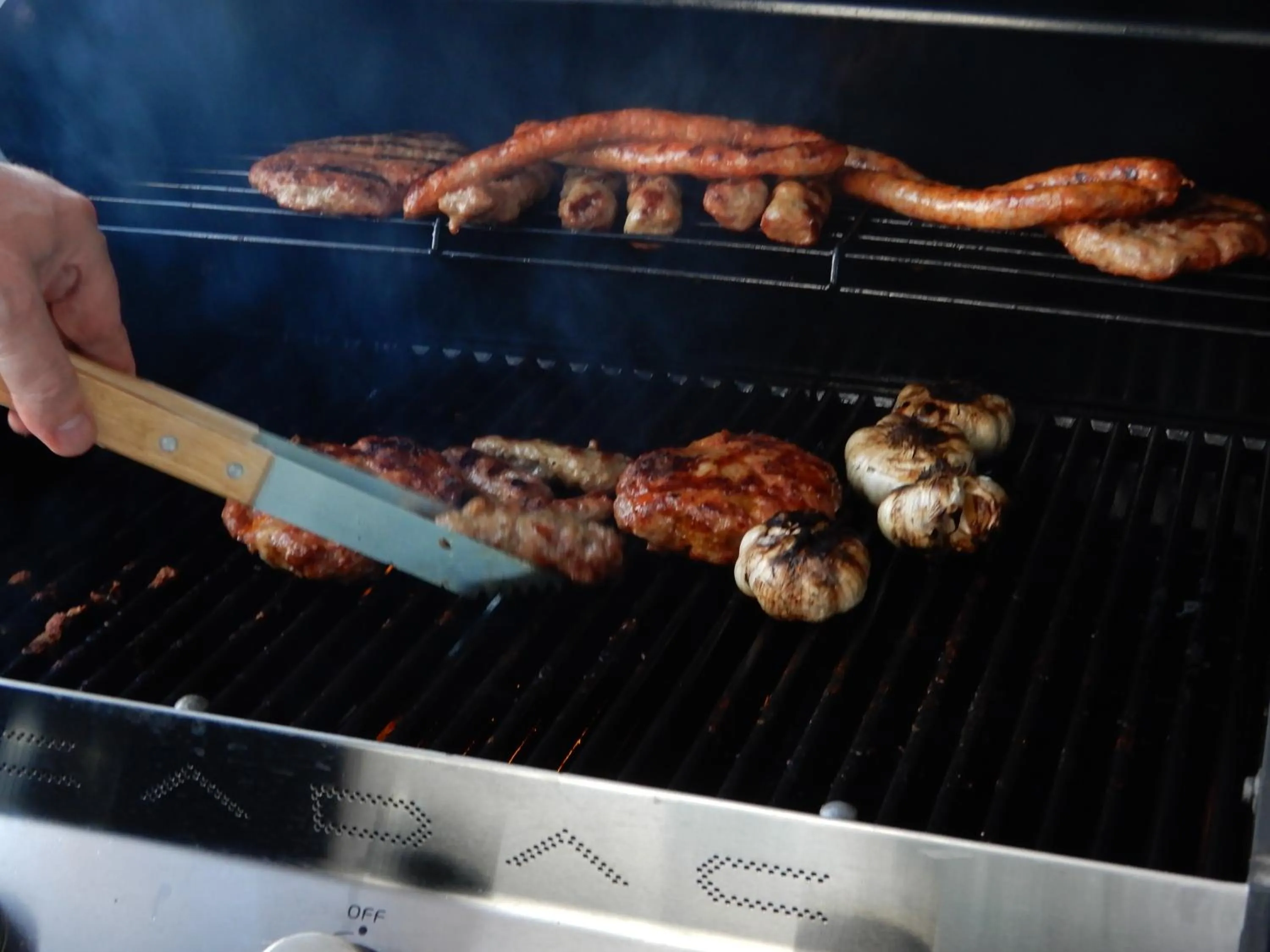 BBQ facilities in Apartments Aqua