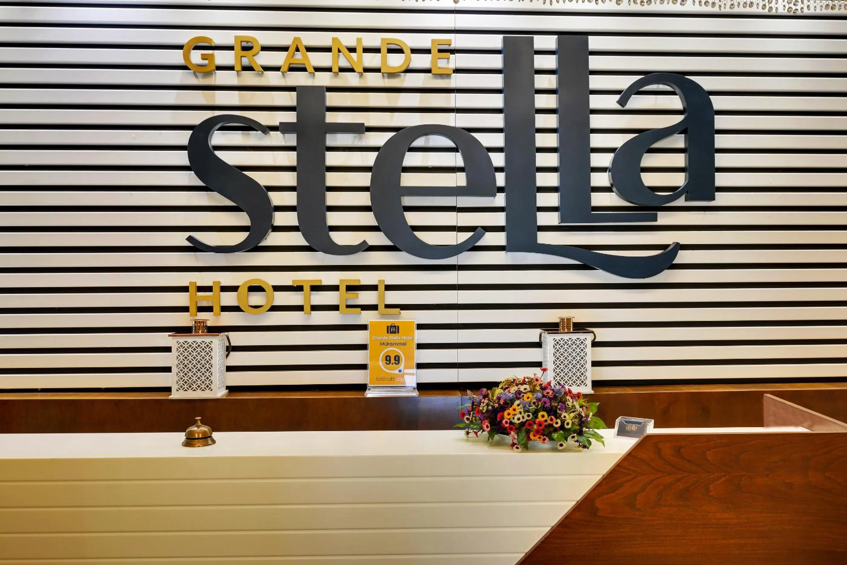 Lobby or reception in Grande Stella Hotel