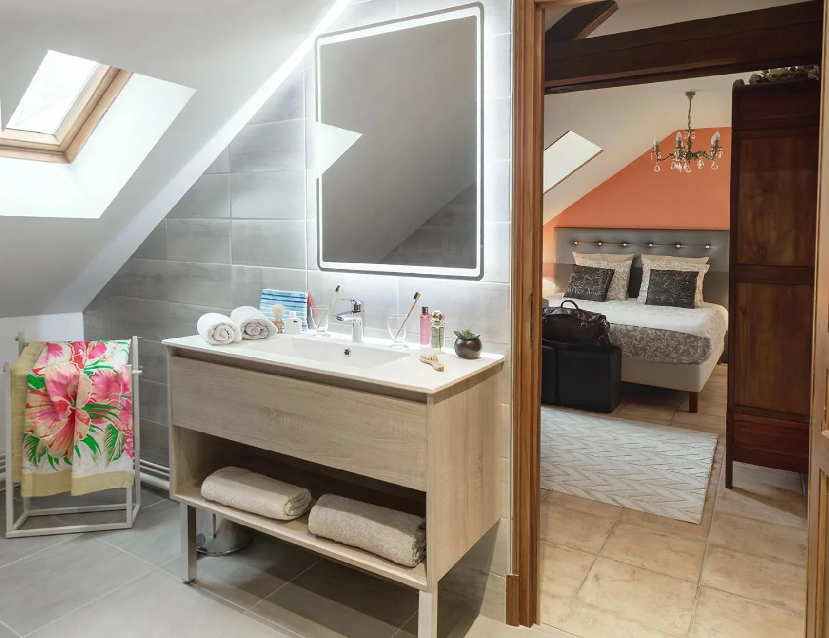 Bed in Les Aulnaies - B&B