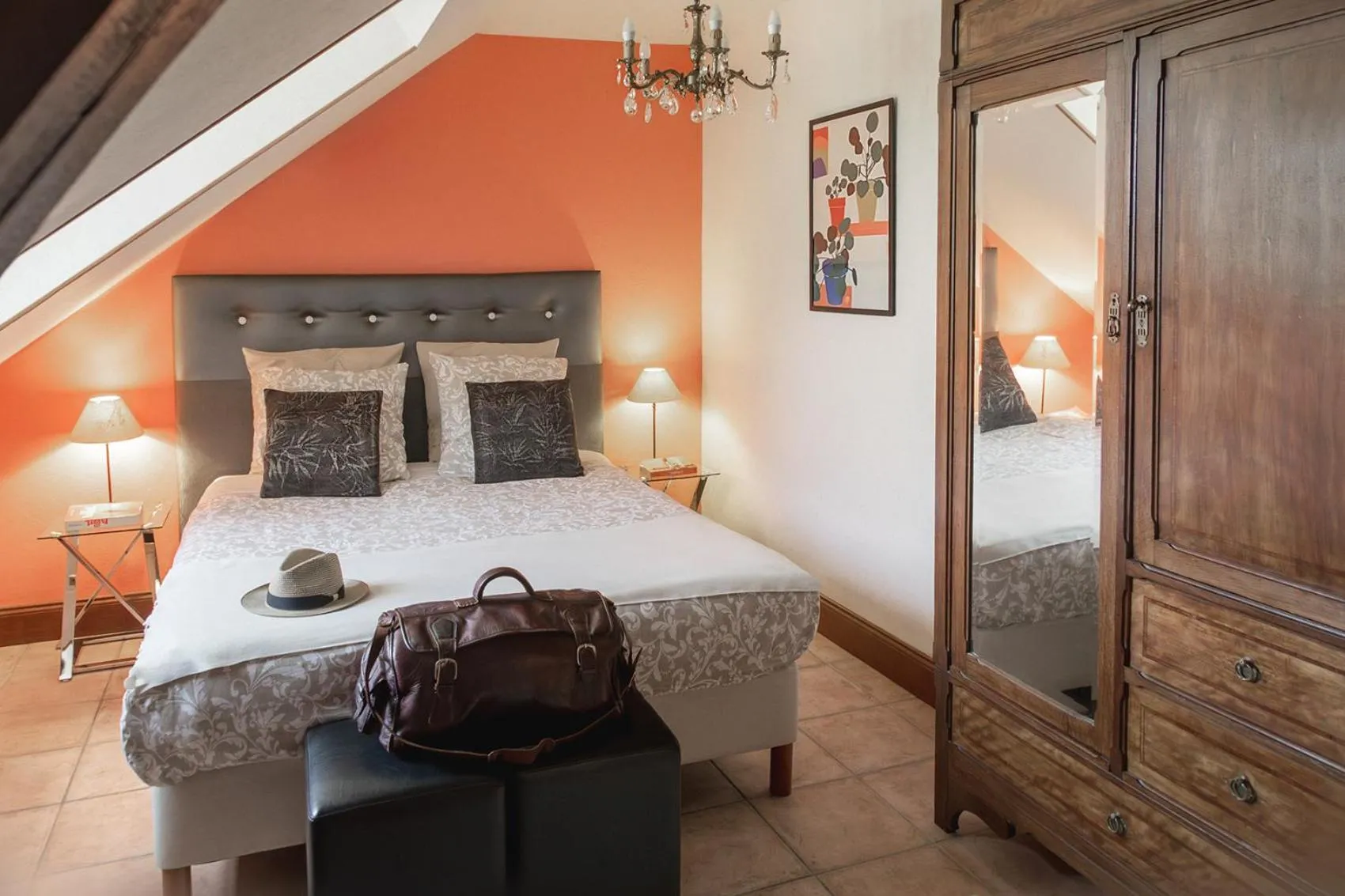 Bed in Les Aulnaies - B&B