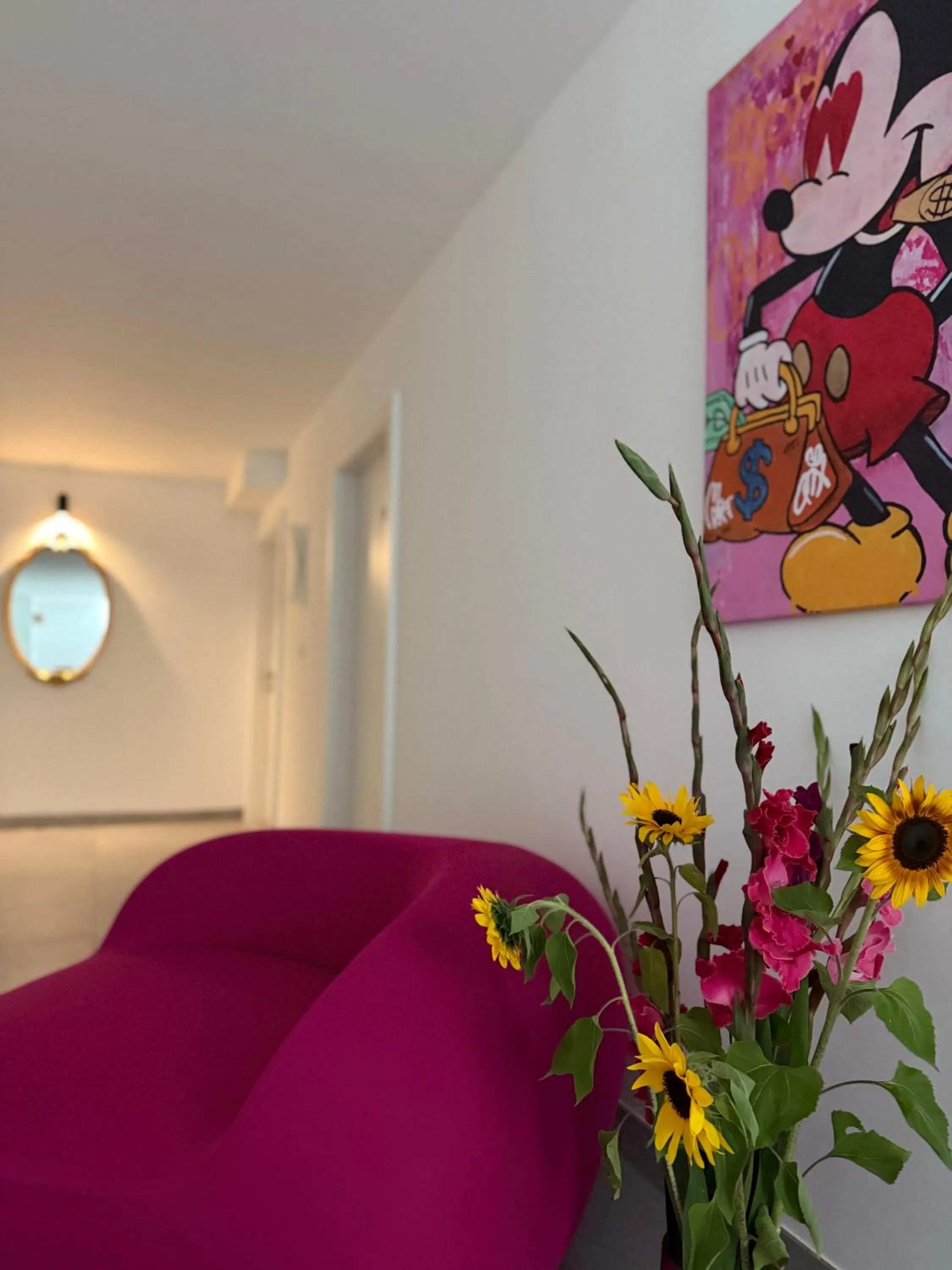 Seating area in Seehotel Lilly