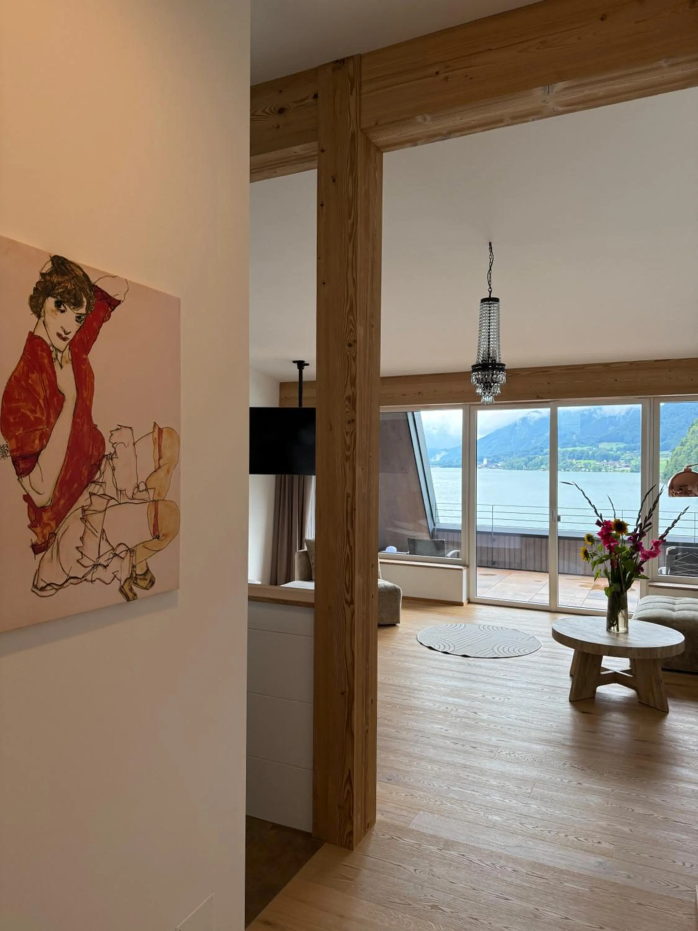 Communal lounge/ TV room in Seehotel Lilly