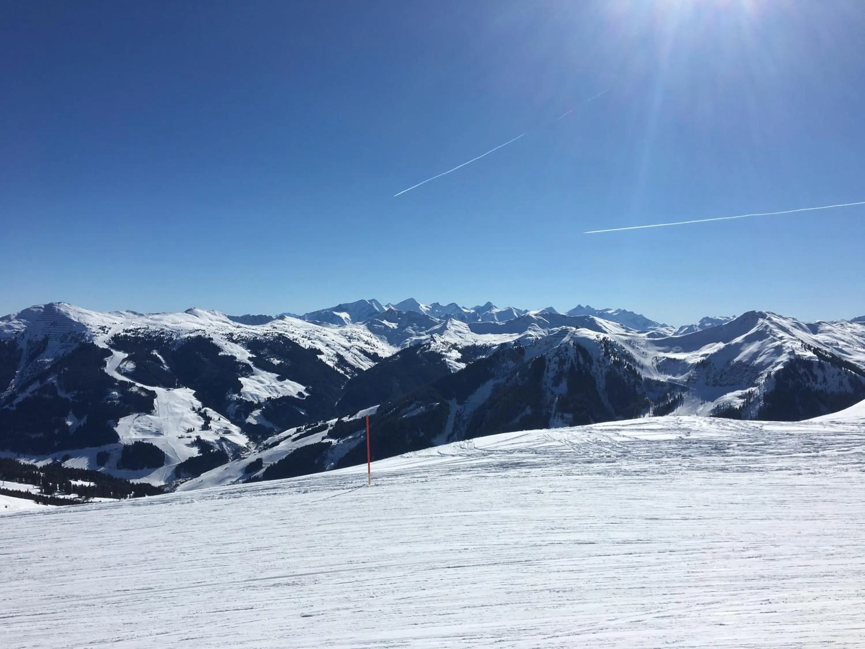 Skiing in Am Zwölferkogel Appartements