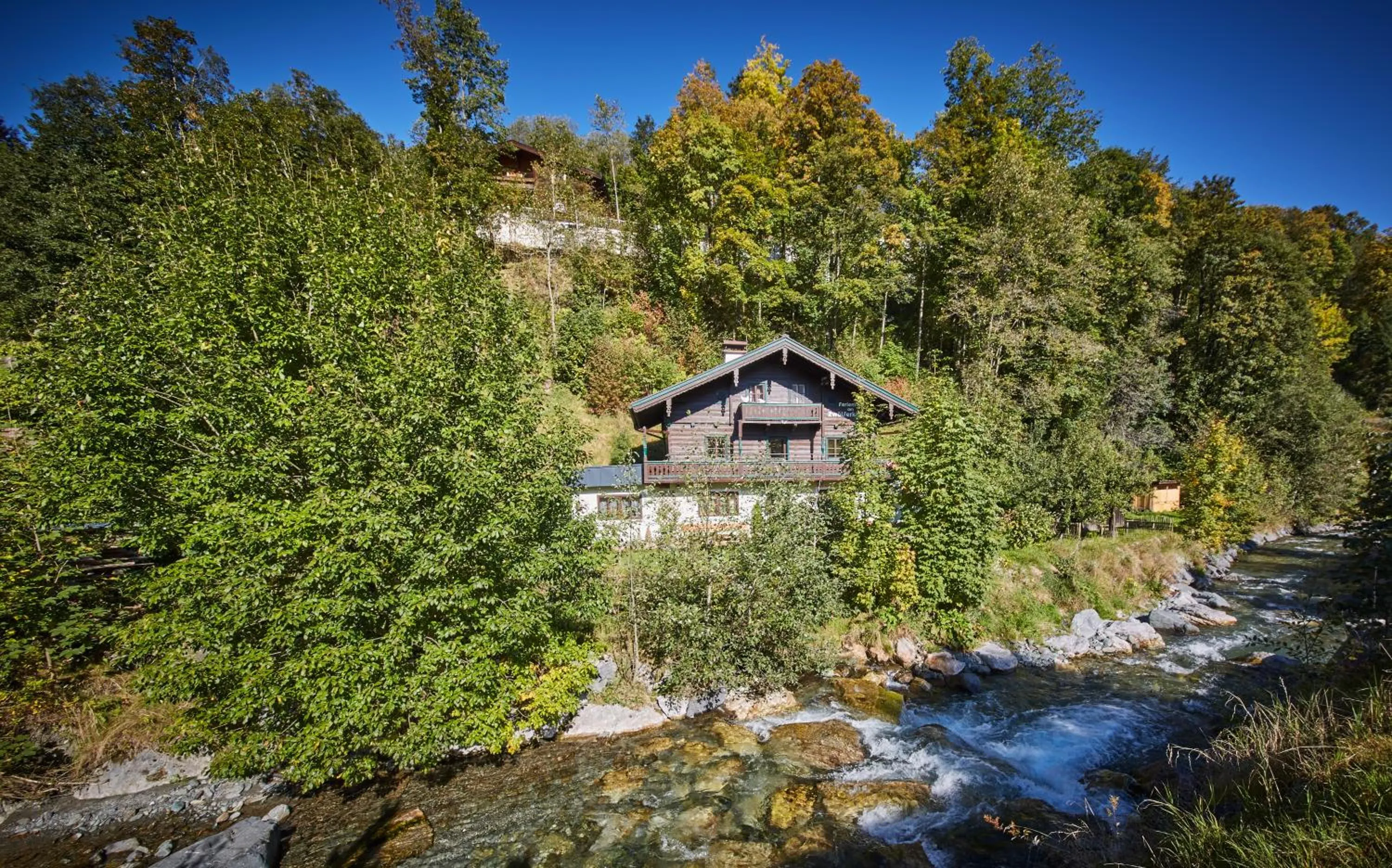 Natural landscape in Am Zwölferkogel Appartements