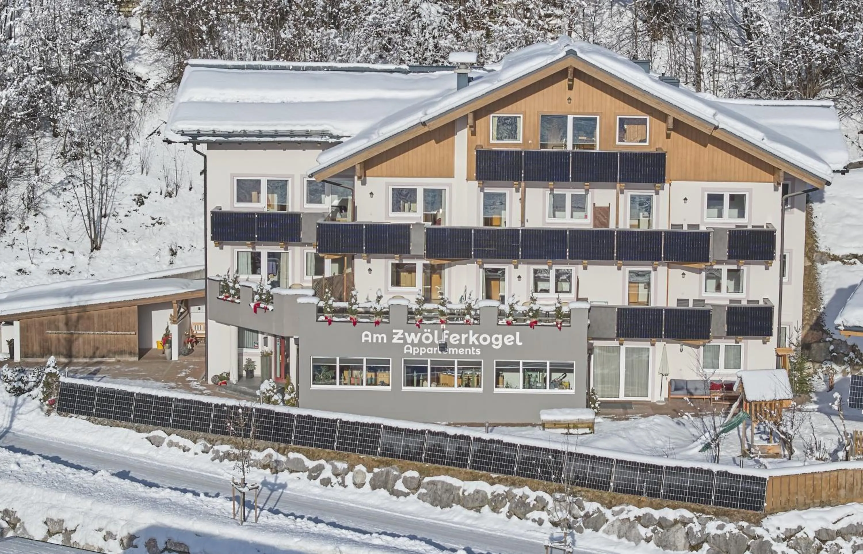 Property building in Am Zwölferkogel Appartements