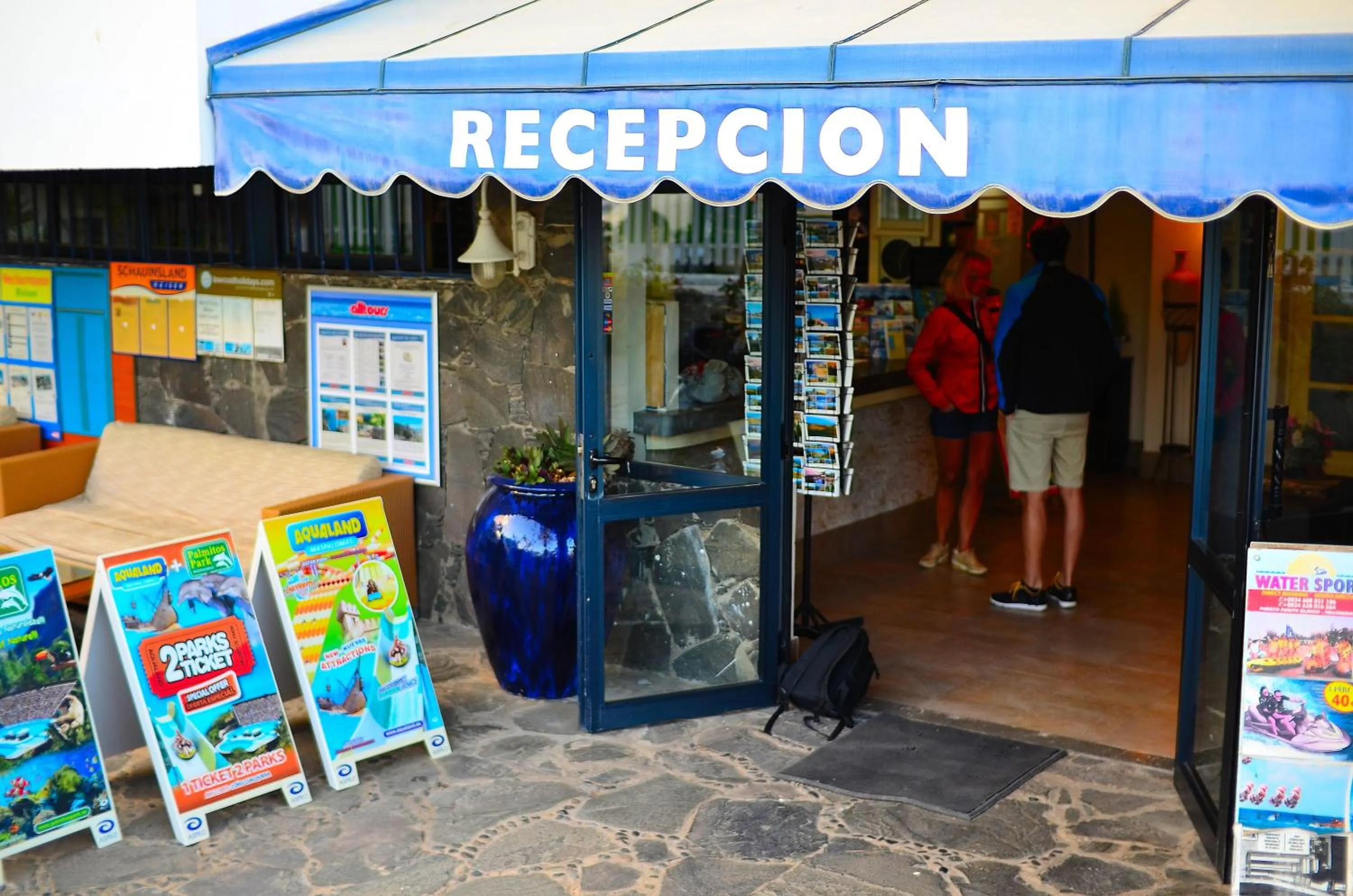 Lobby or reception in Apartamentos Maspalomas Oasis