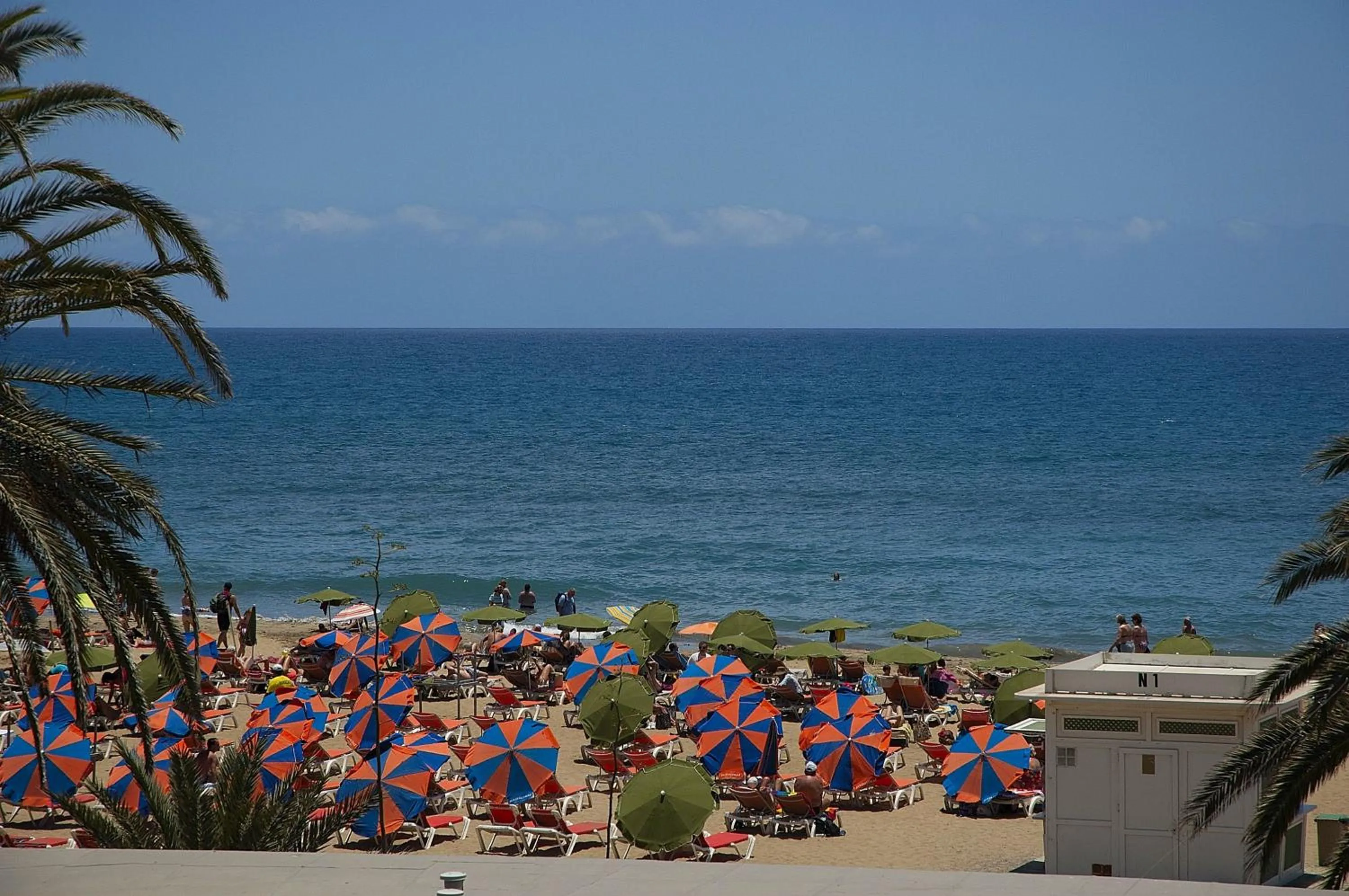 Area and facilities, Sea View in Apartamentos Maspalomas Oasis