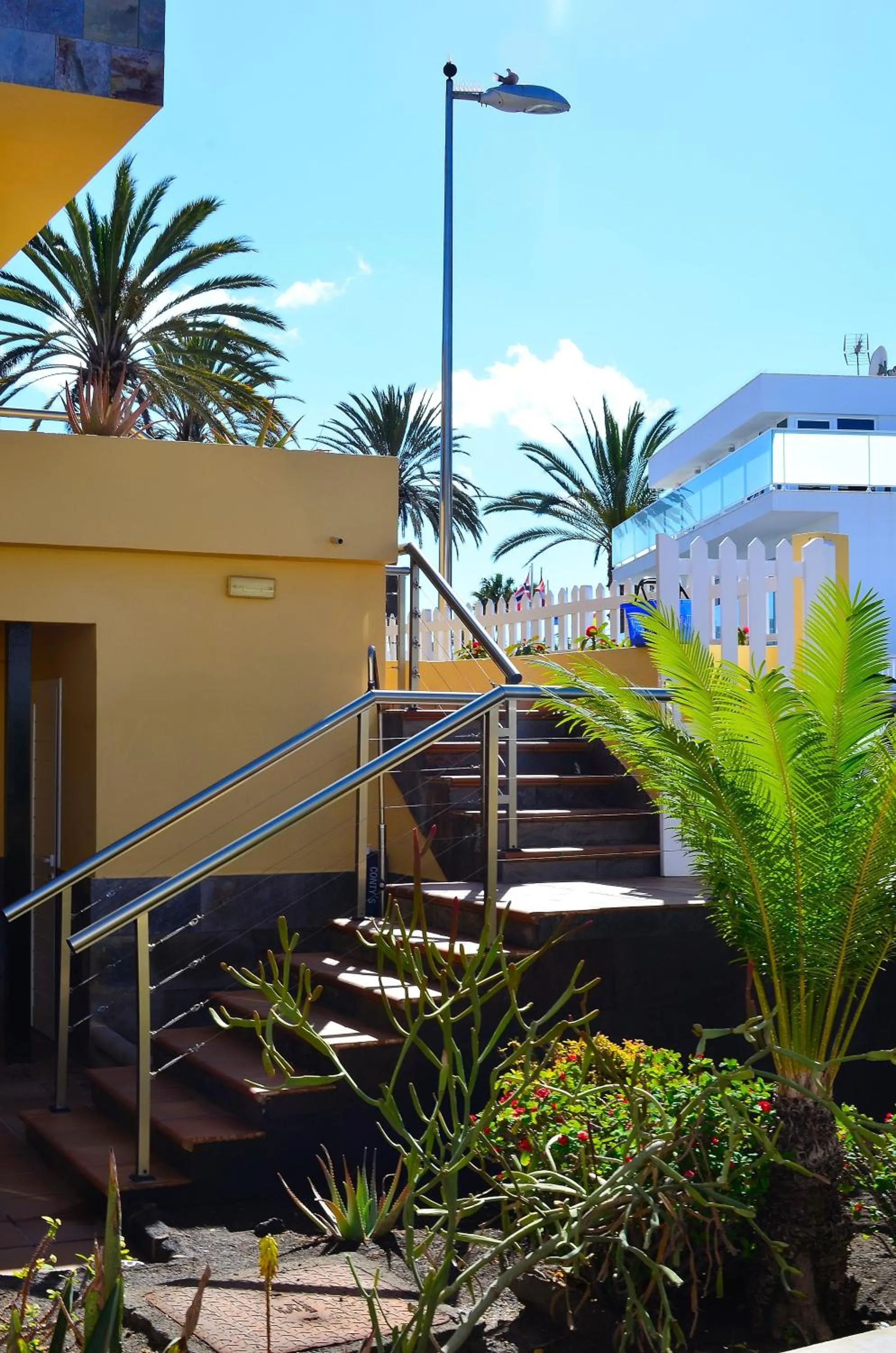 Facade/entrance, Property Building in Apartamentos Maspalomas Oasis