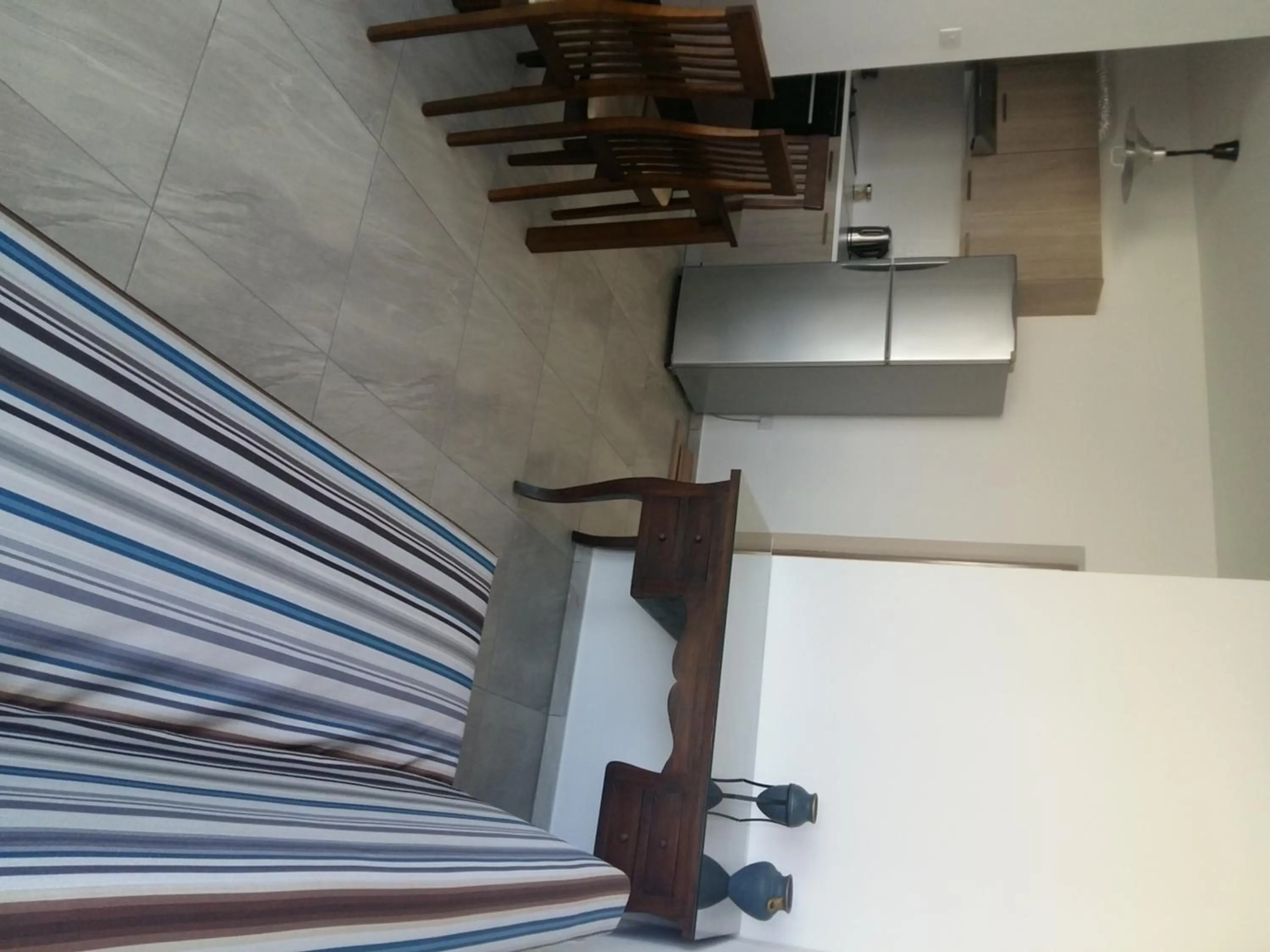 Kitchen or kitchenette in Christopher's Sandy Beach Suites