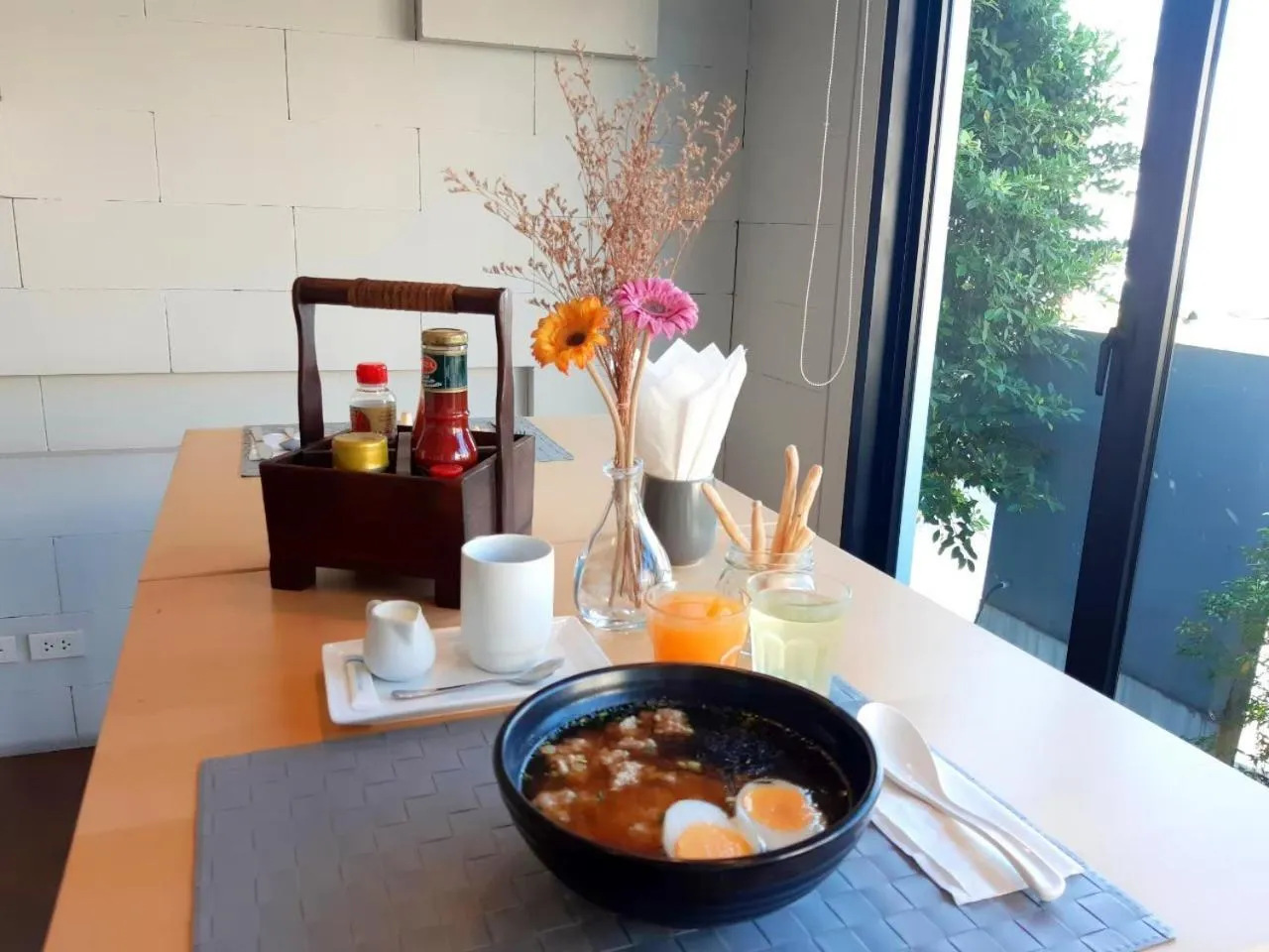 Asian breakfast in NARITA amata