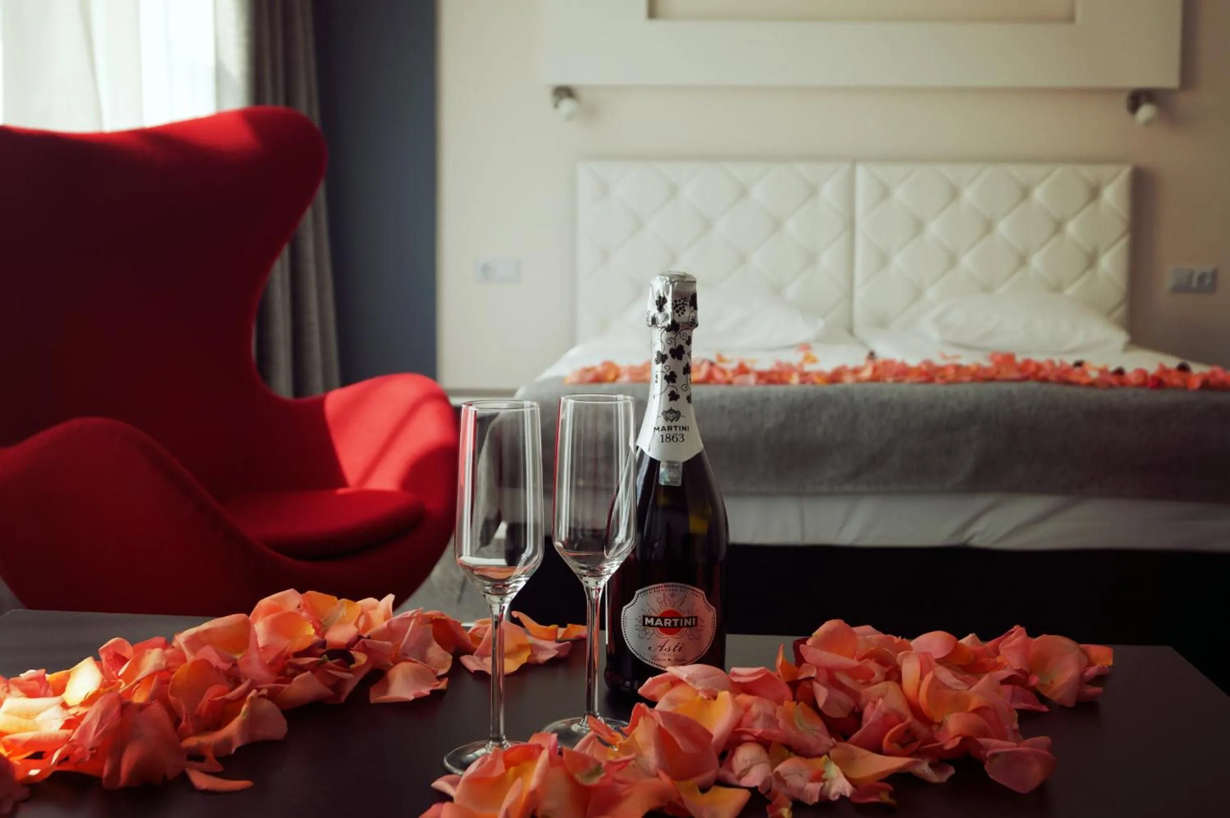 Bed in Homelike Hotel