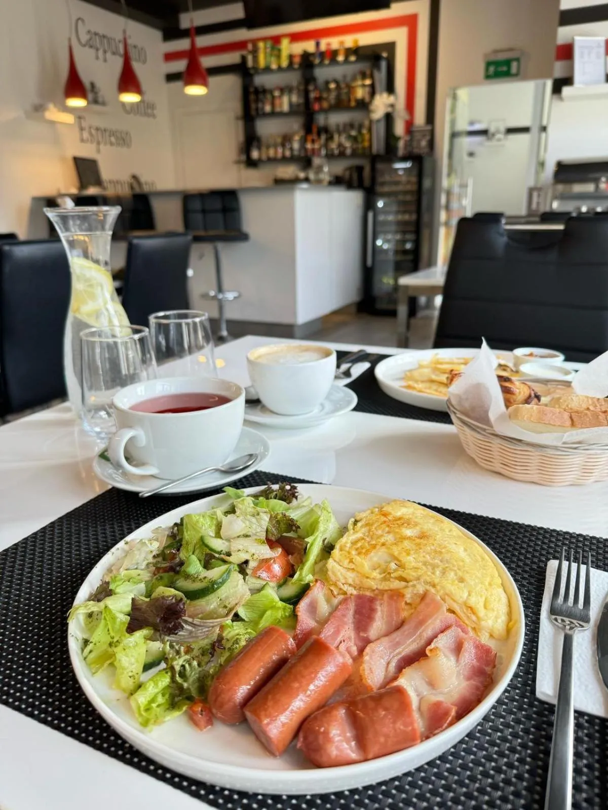 Breakfast in Homelike Hotel