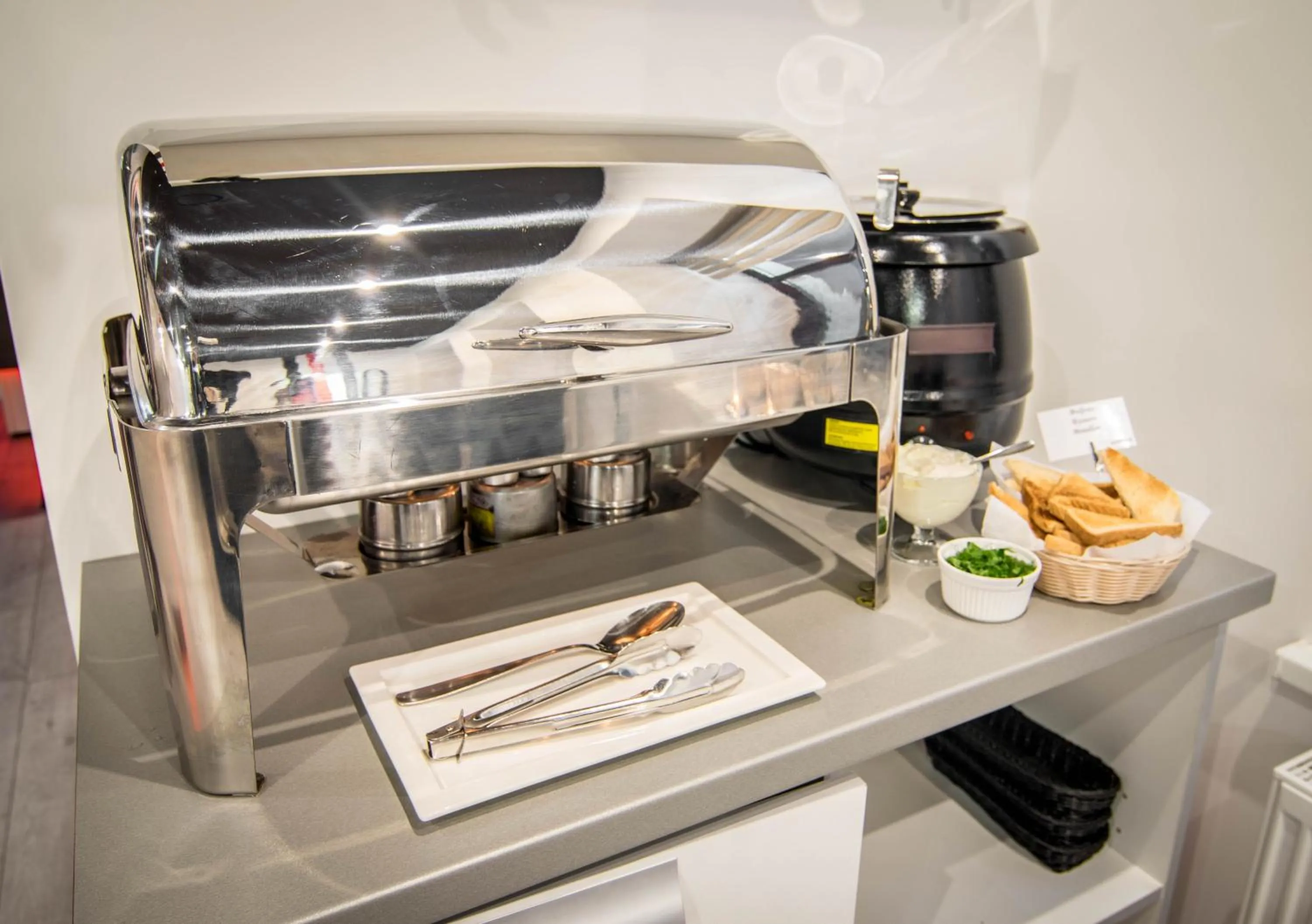 Buffet breakfast in Homelike Hotel