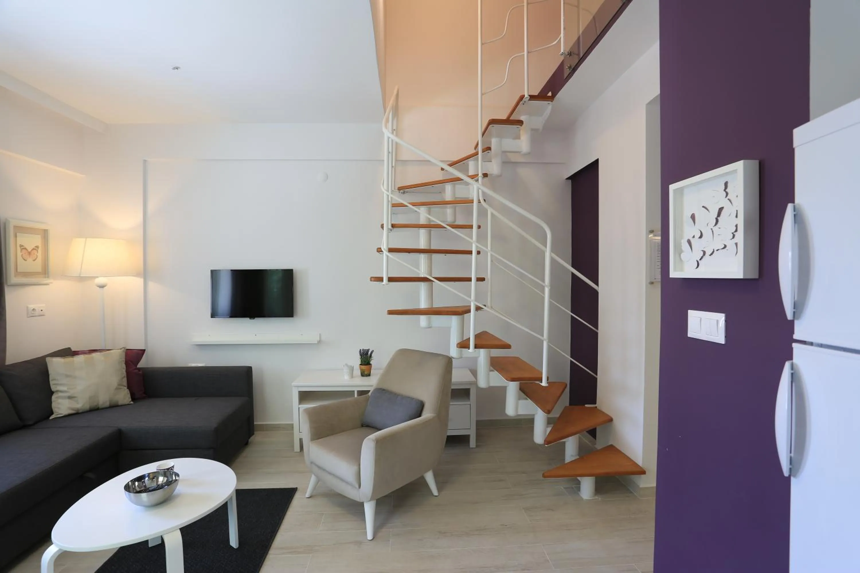 Living room in Alp Suites Lavanta