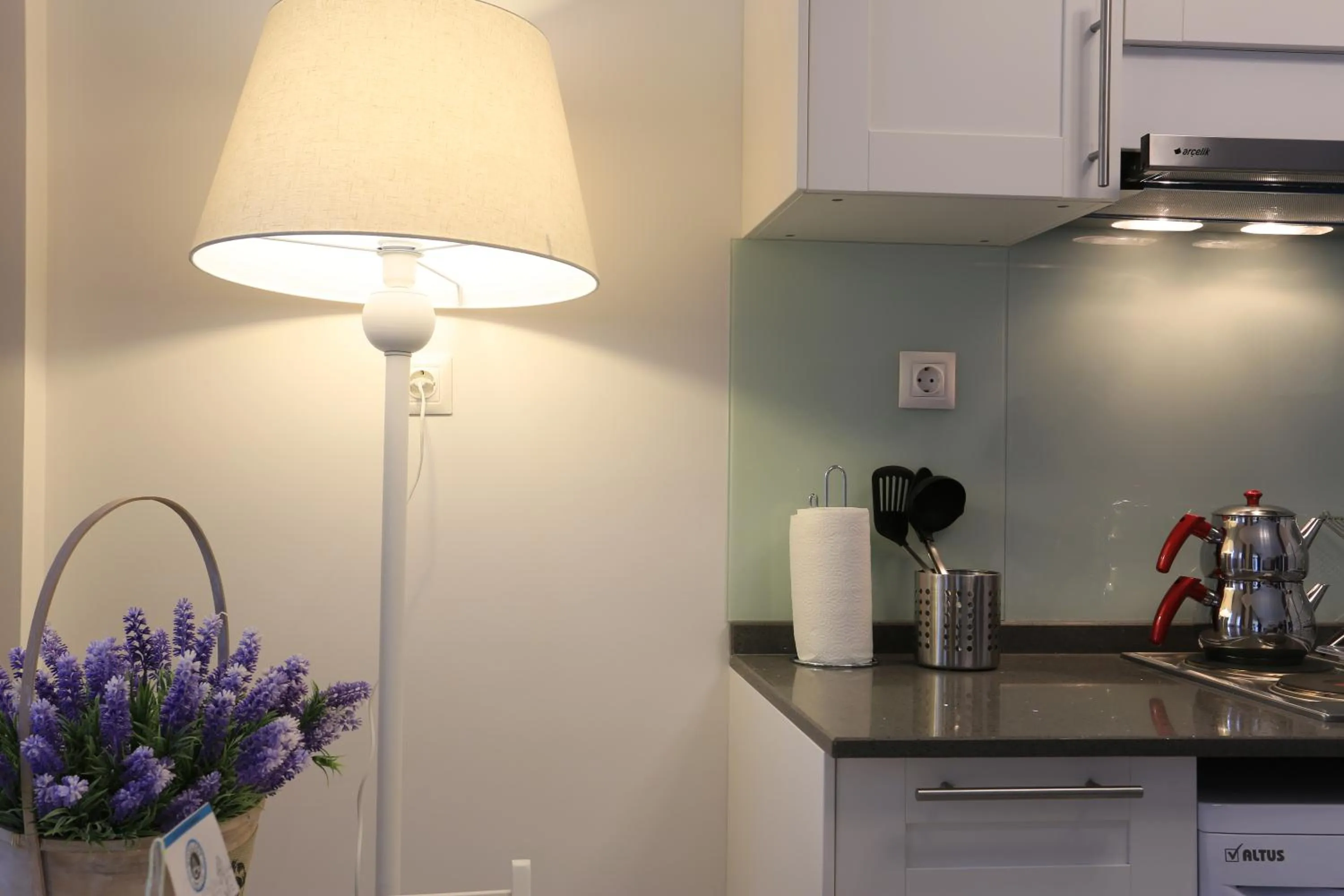 Dining area in Alp Suites Lavanta