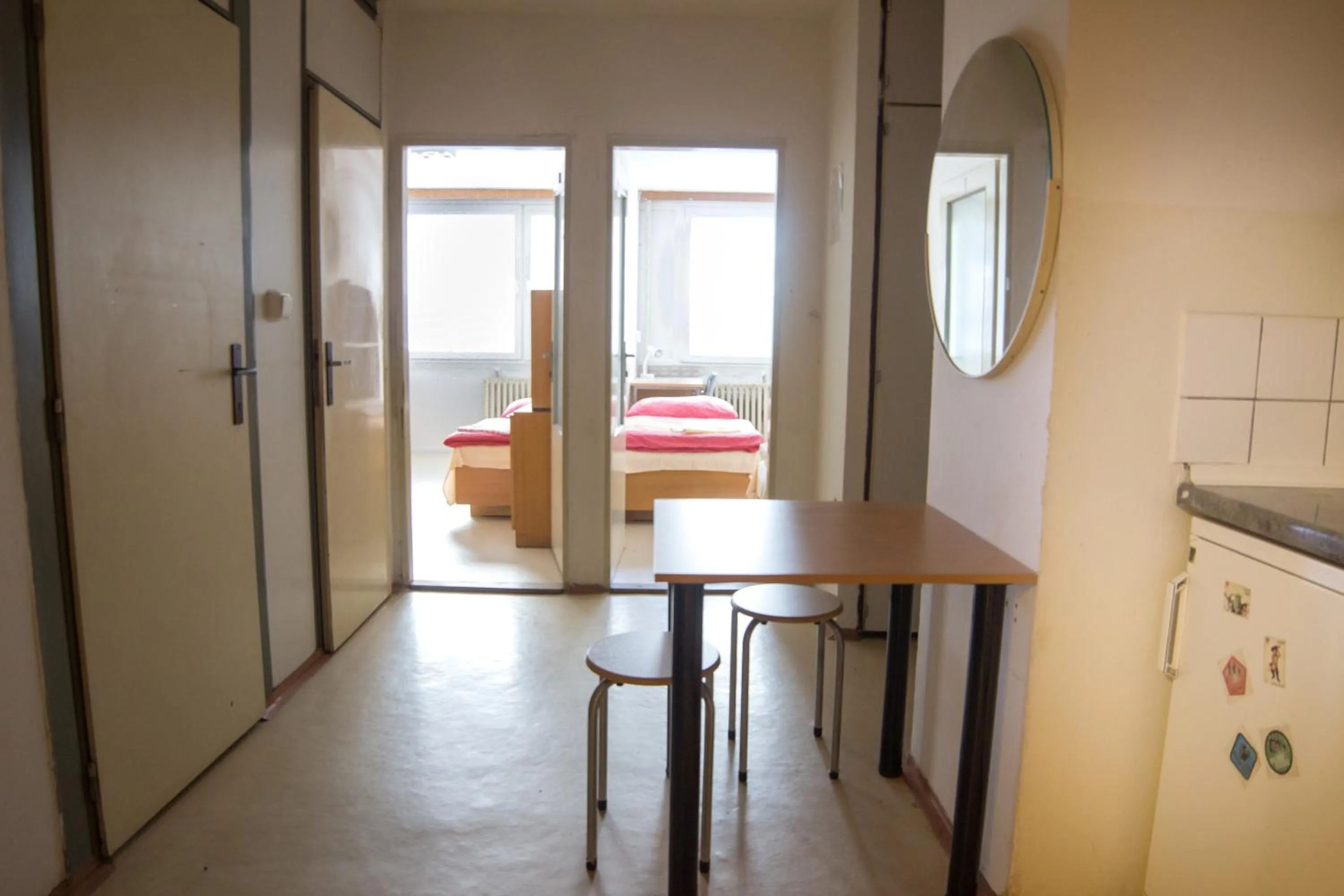 Kitchen or kitchenette in Hostel Blanice